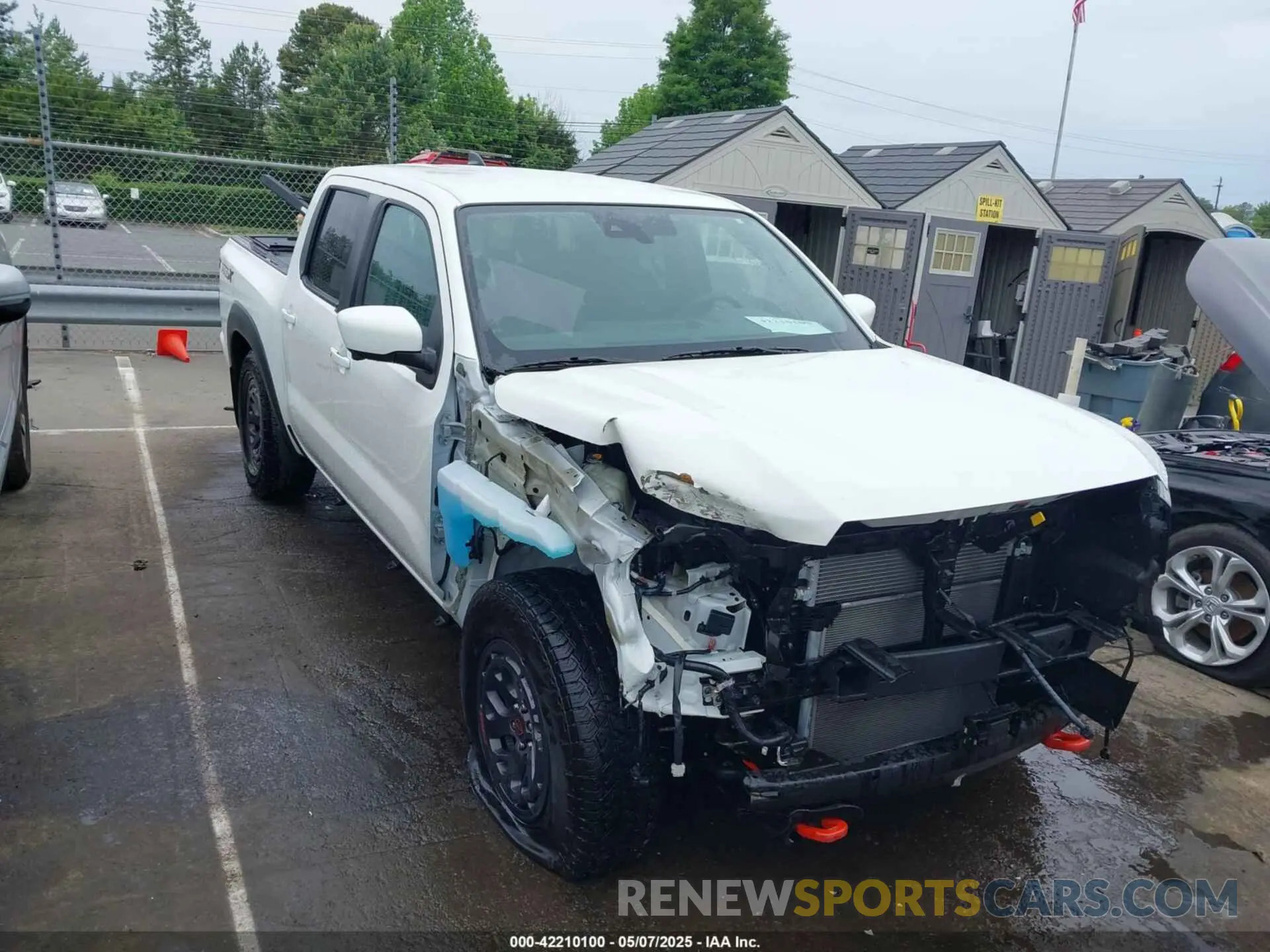 1 Photograph of a damaged car 1N6ED1EJ8SN610734 NISSAN FRONTIER 2025
