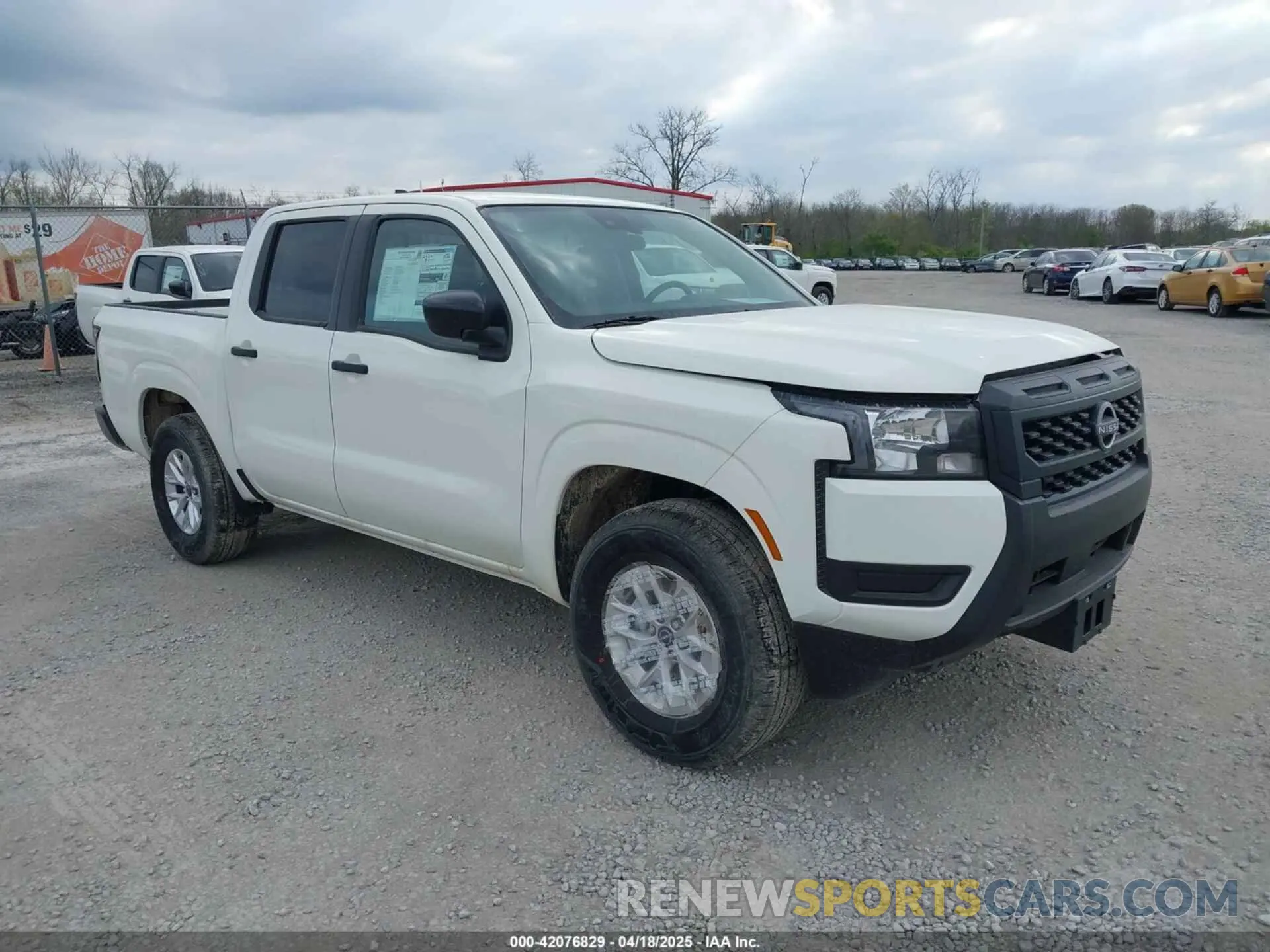 1 Photograph of a damaged car 1N6ED1EJ8SN629476 NISSAN FRONTIER 2025