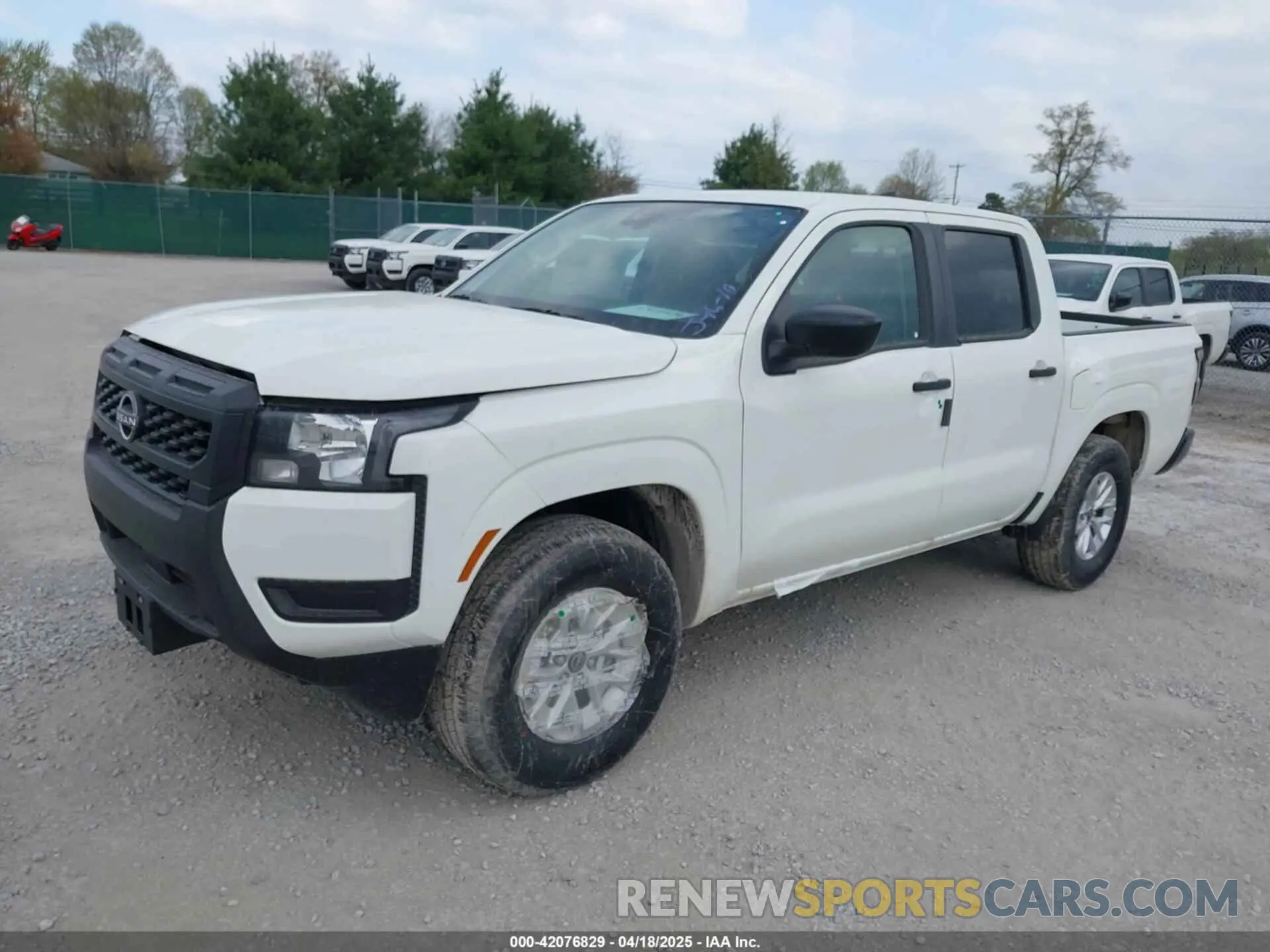 2 Photograph of a damaged car 1N6ED1EJ8SN629476 NISSAN FRONTIER 2025