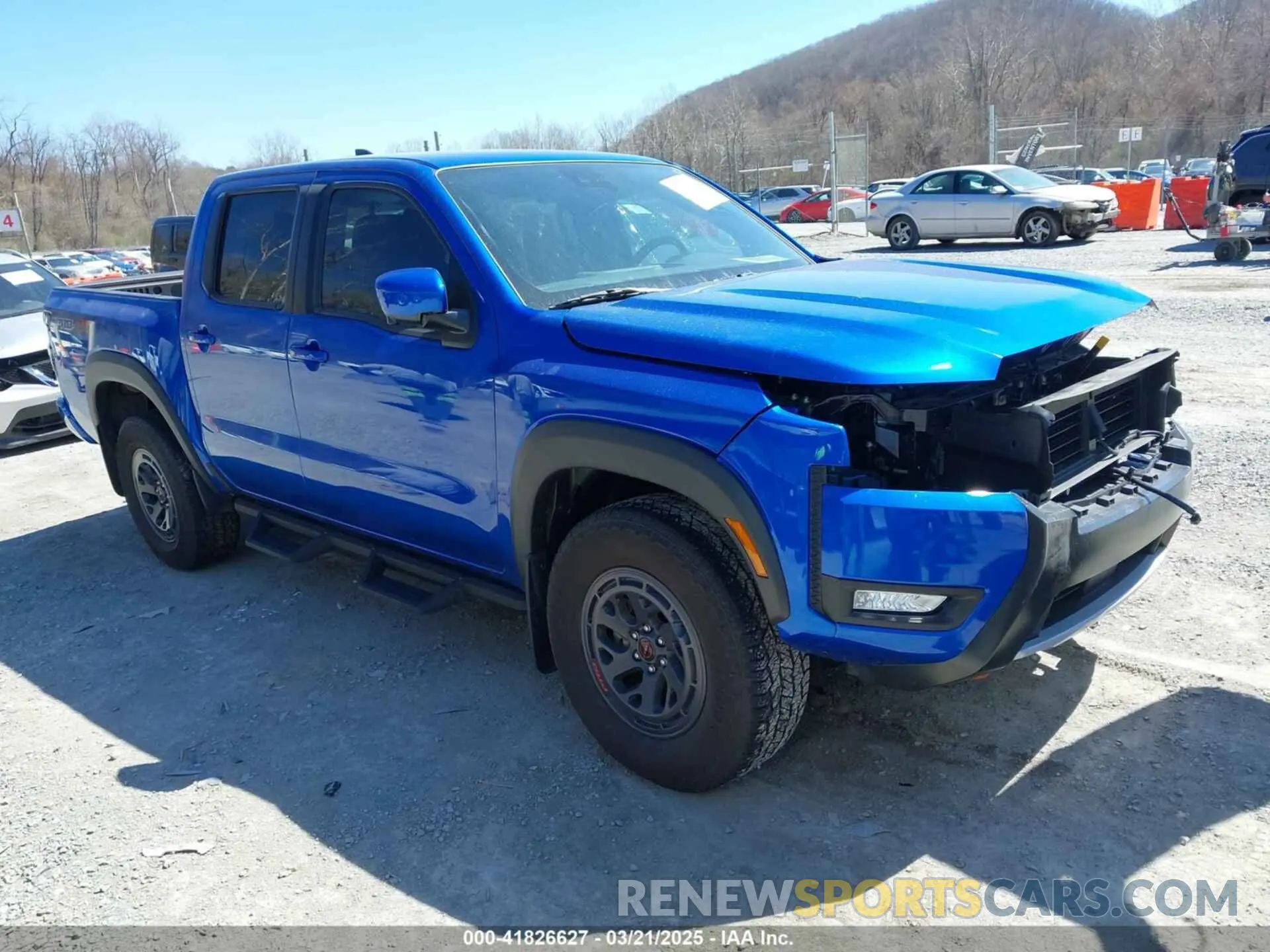 1 Photograph of a damaged car 1N6ED1EK0SN614348 NISSAN FRONTIER 2025