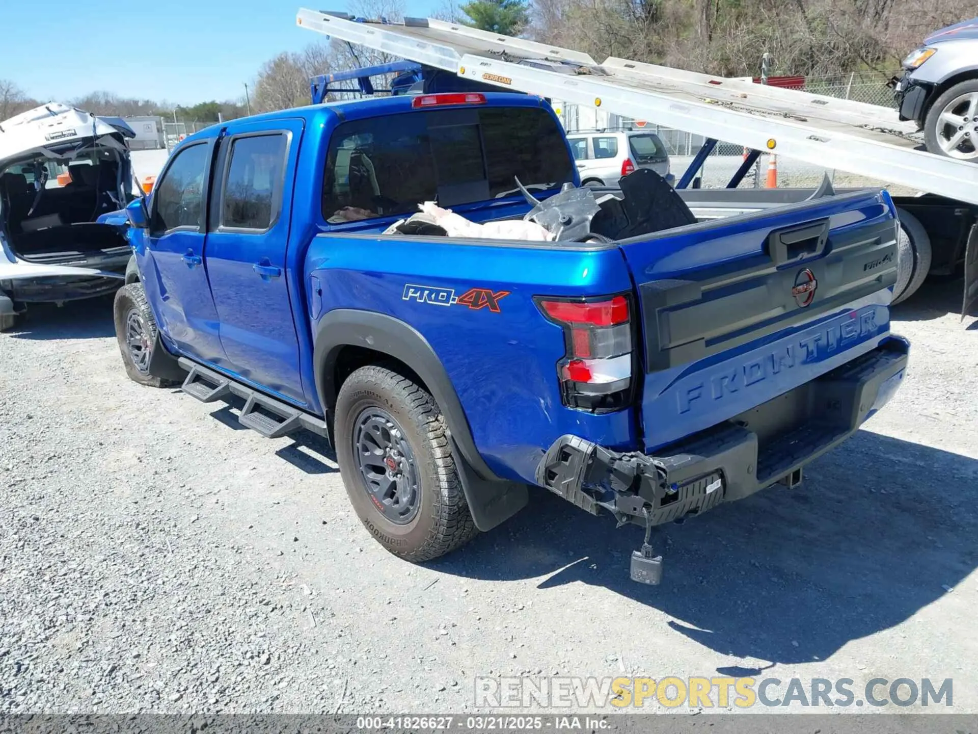 3 Photograph of a damaged car 1N6ED1EK0SN614348 NISSAN FRONTIER 2025