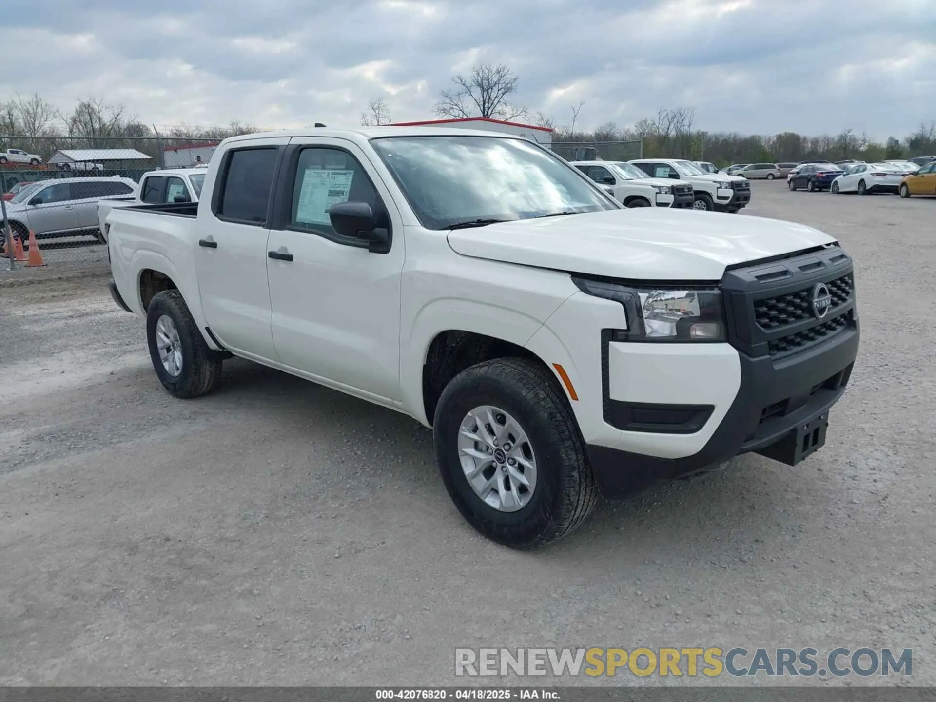 1 Photograph of a damaged car 1N6ED1EK0SN630422 NISSAN FRONTIER 2025
