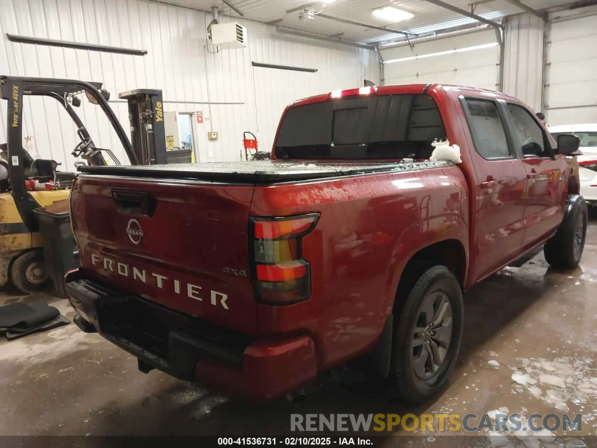 4 Photograph of a damaged car 1N6ED1EK2SN608647 NISSAN FRONTIER 2025