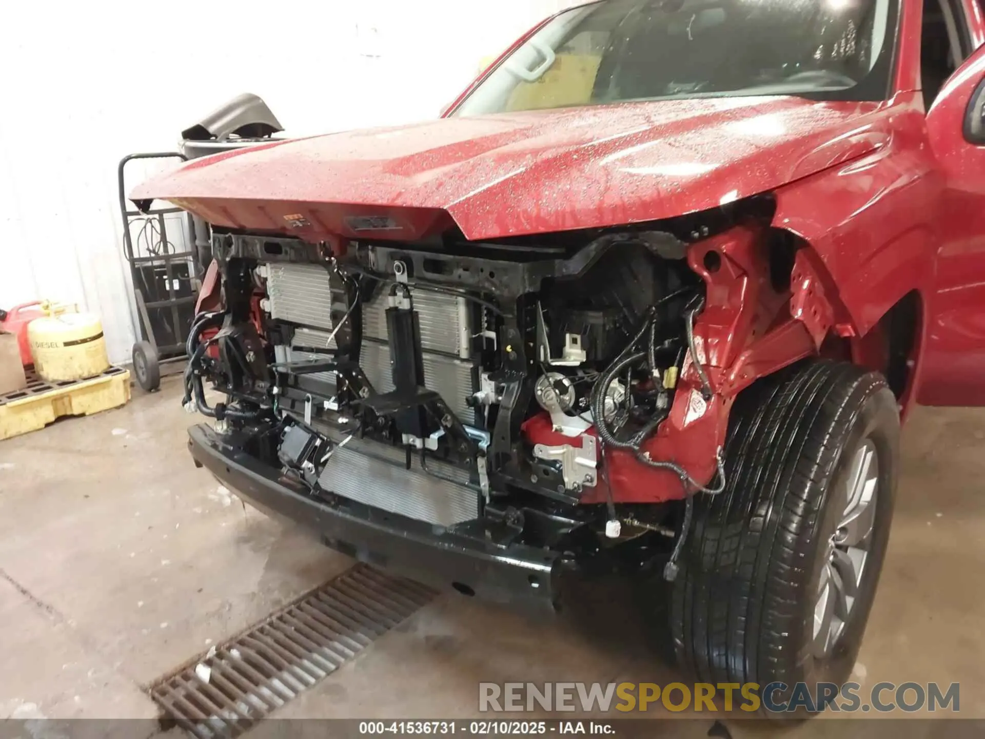 6 Photograph of a damaged car 1N6ED1EK2SN608647 NISSAN FRONTIER 2025