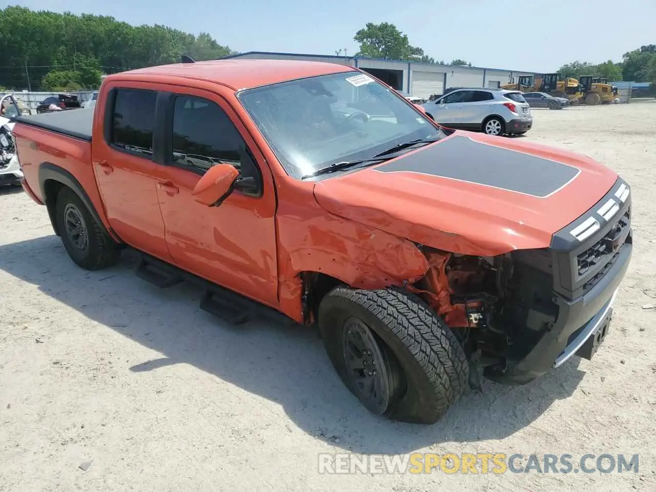 4 Photograph of a damaged car 1N6ED1EK6SN621515 NISSAN FRONTIER 2025