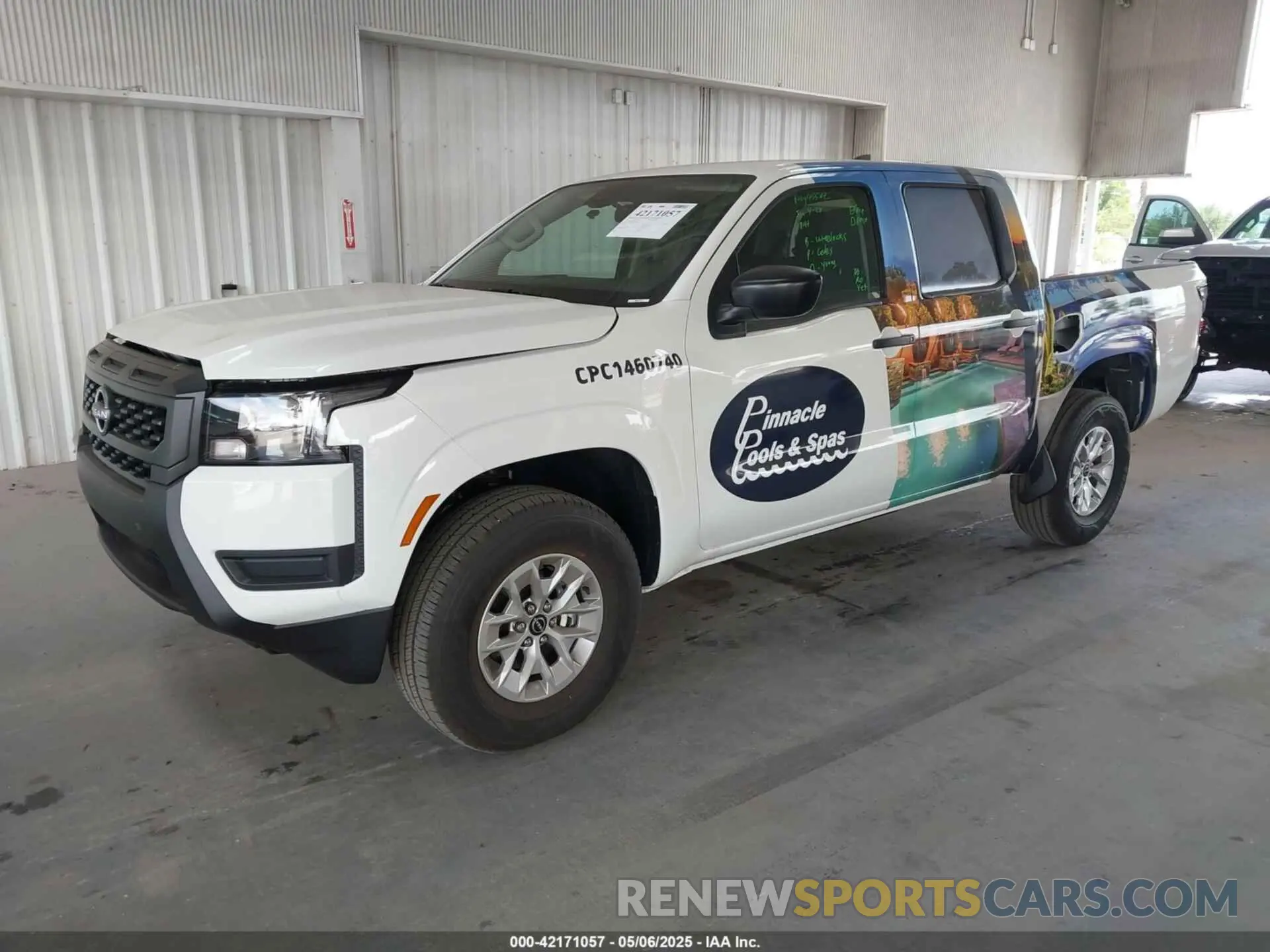 2 Photograph of a damaged car 1N6ED1EKXSN601669 NISSAN FRONTIER 2025