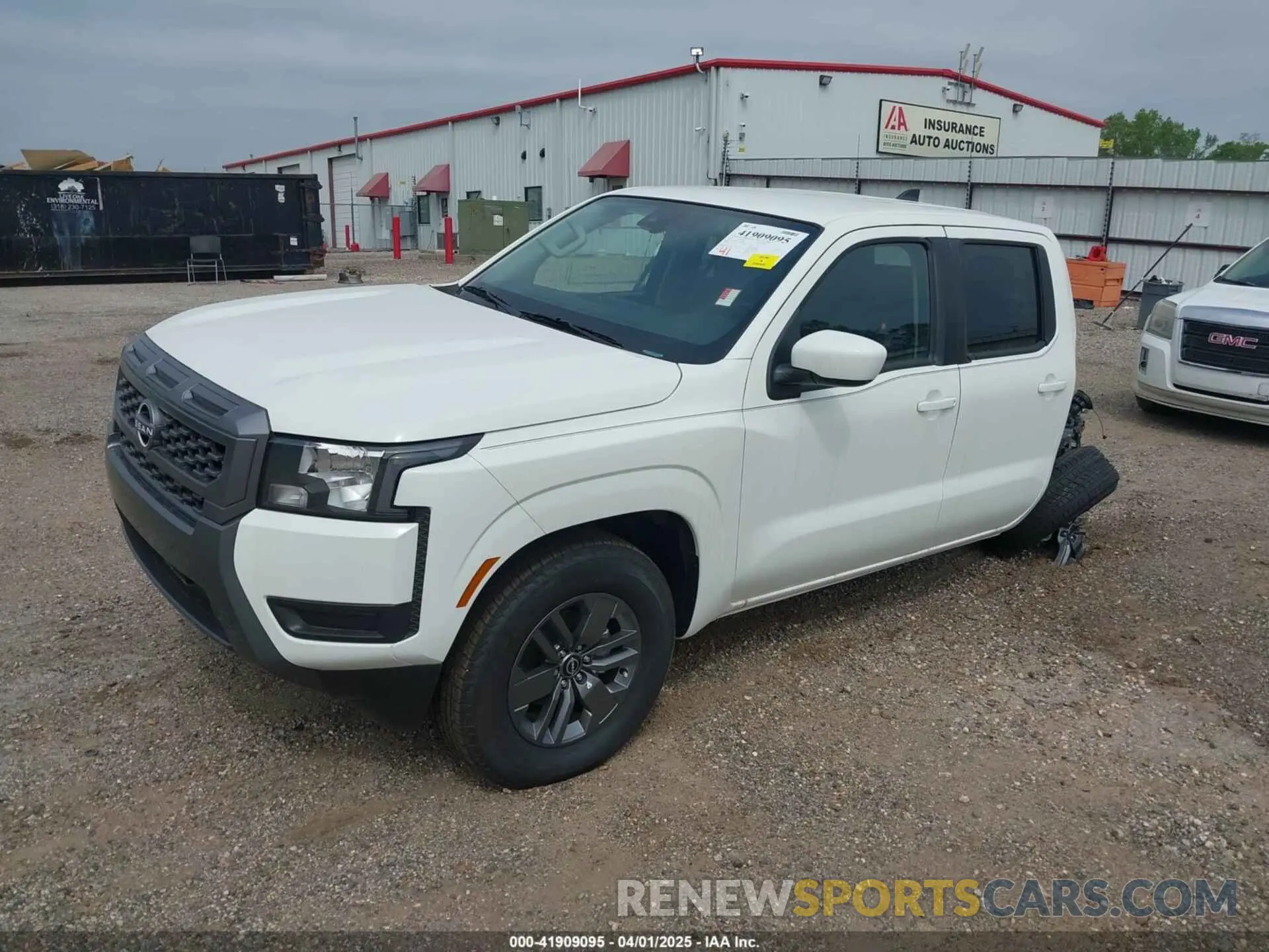 2 Photograph of a damaged car 1N6ED1EKXSN608668 NISSAN FRONTIER 2025