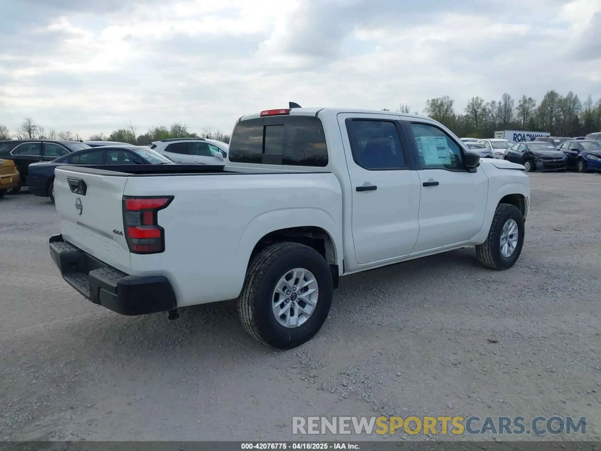 4 Photograph of a damaged car 1N6ED1EKXSN631139 NISSAN FRONTIER 2025
