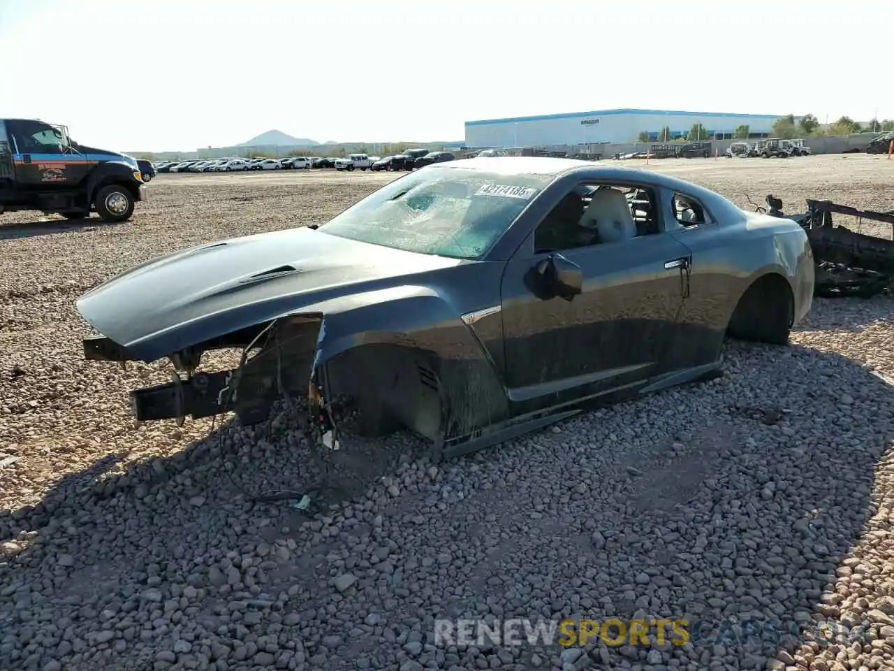 1 Photograph of a damaged car JN1AR5EF7LM100066 NISSAN GTR 2020