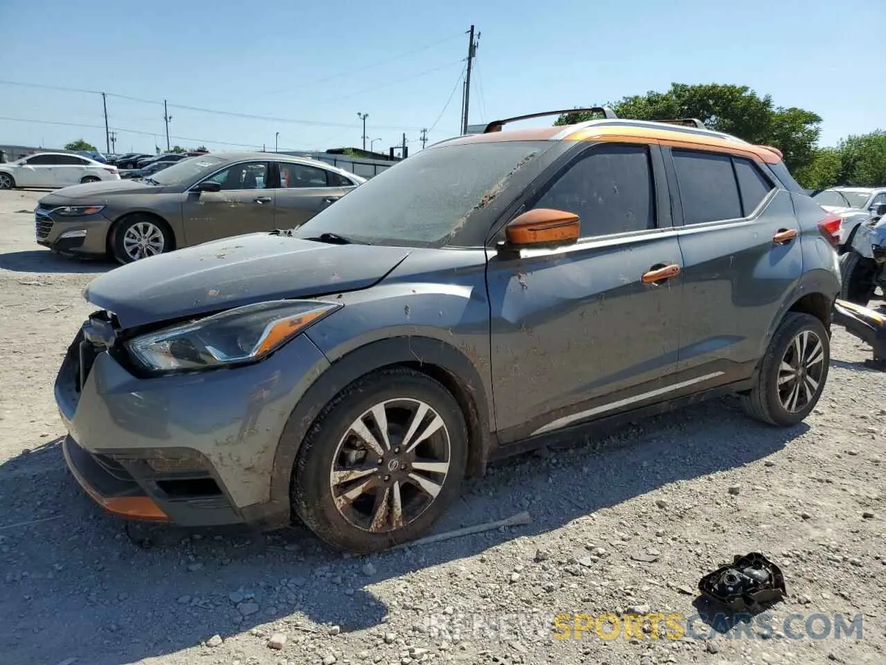 1 Photograph of a damaged car 3N1CP5CU0KL491599 NISSAN KICKS 2019