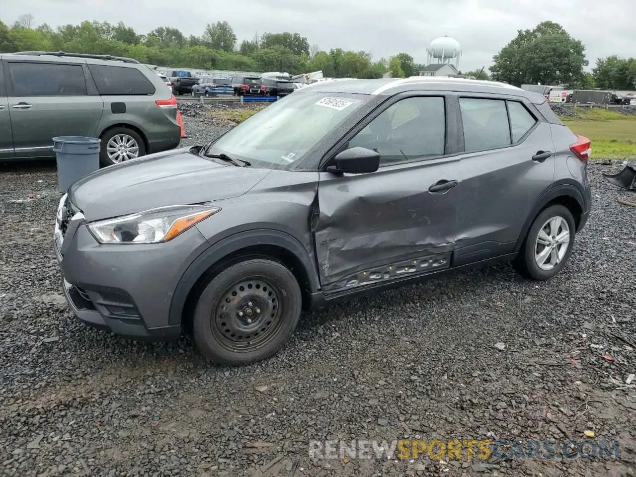 1 Photograph of a damaged car 3N1CP5CU0KL492848 NISSAN KICKS 2019