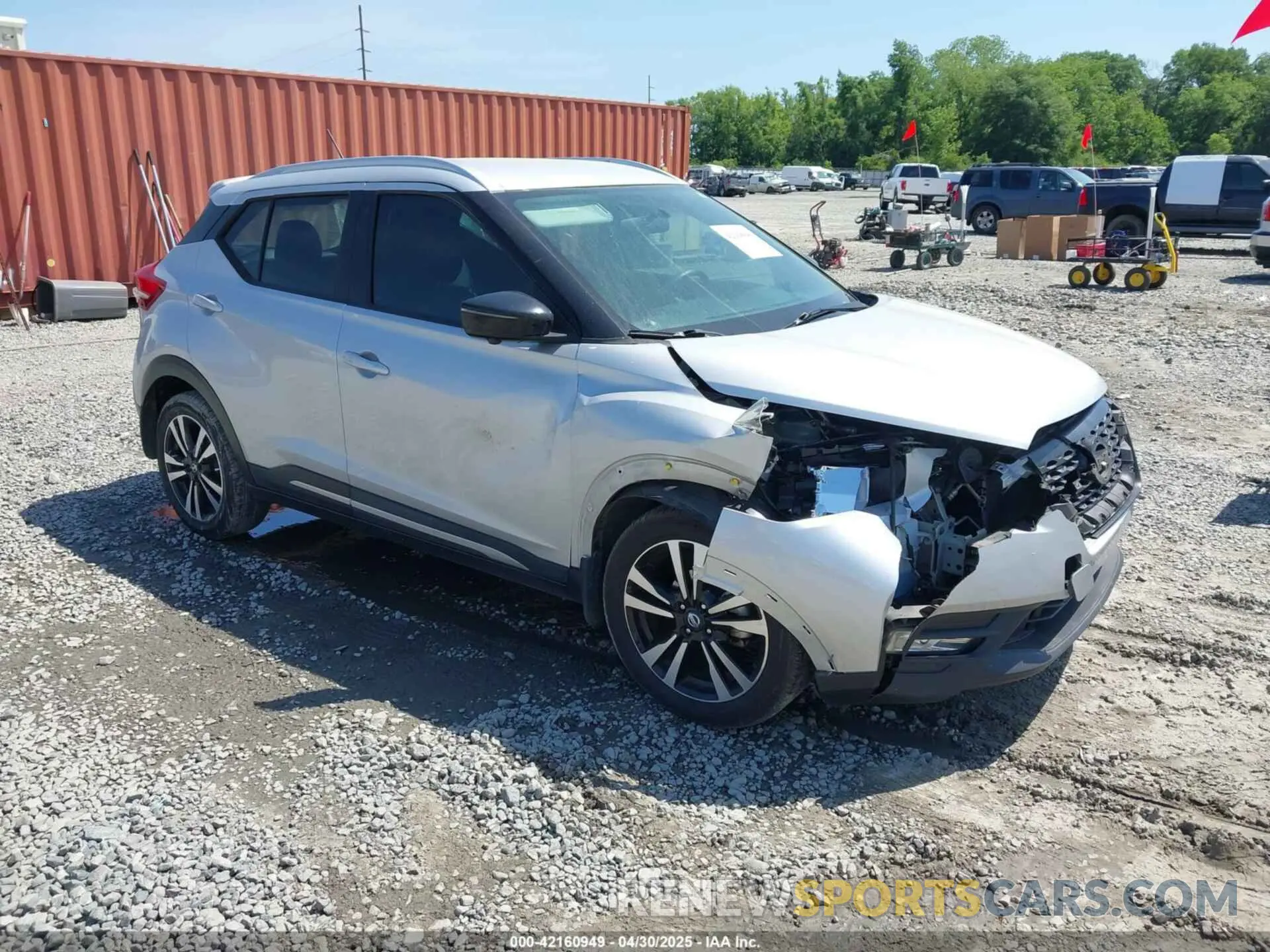 1 Photograph of a damaged car 3N1CP5CU0KL498990 NISSAN KICKS 2019