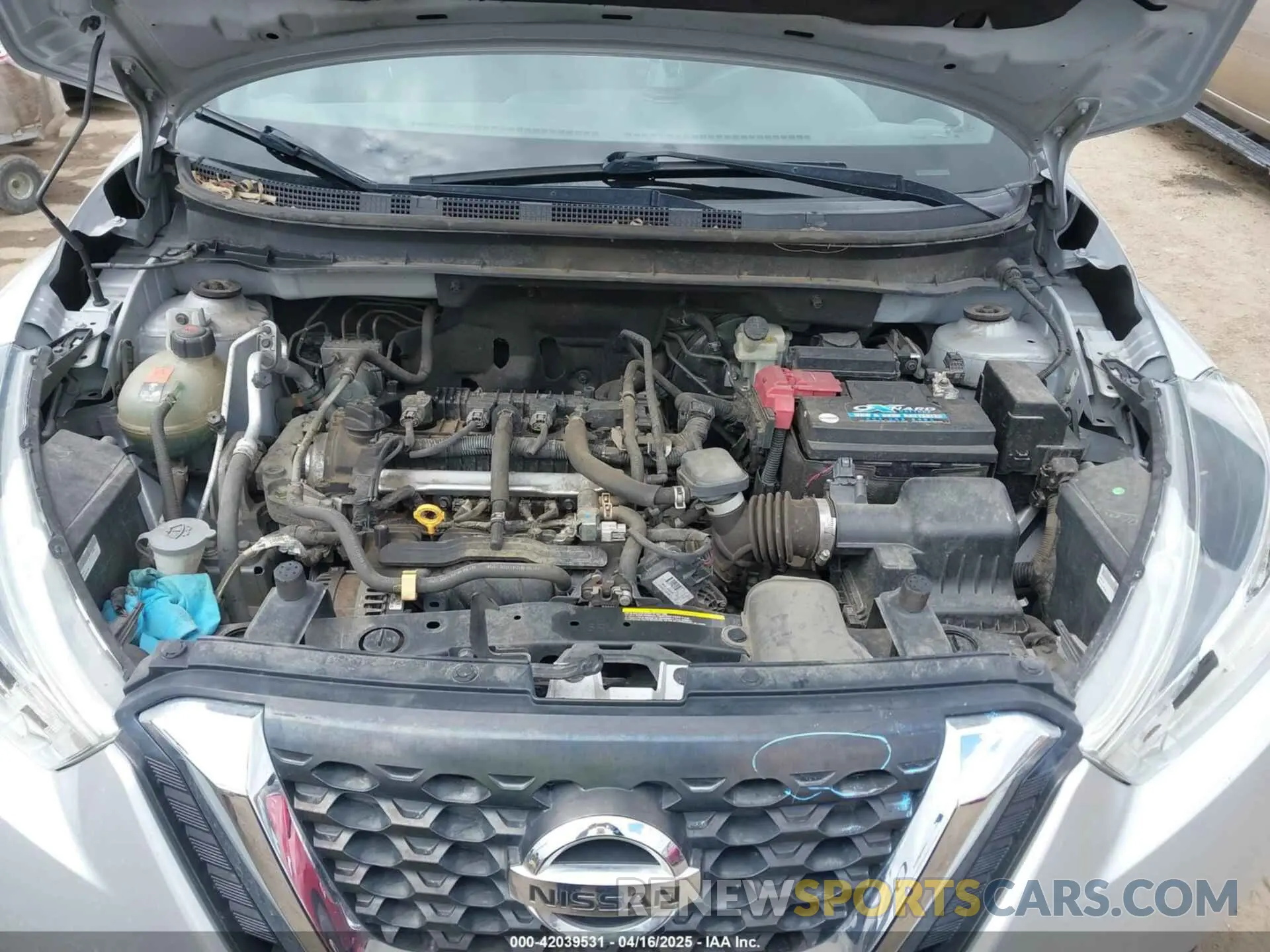 10 Photograph of a damaged car 3N1CP5CU0KL517571 NISSAN KICKS 2019