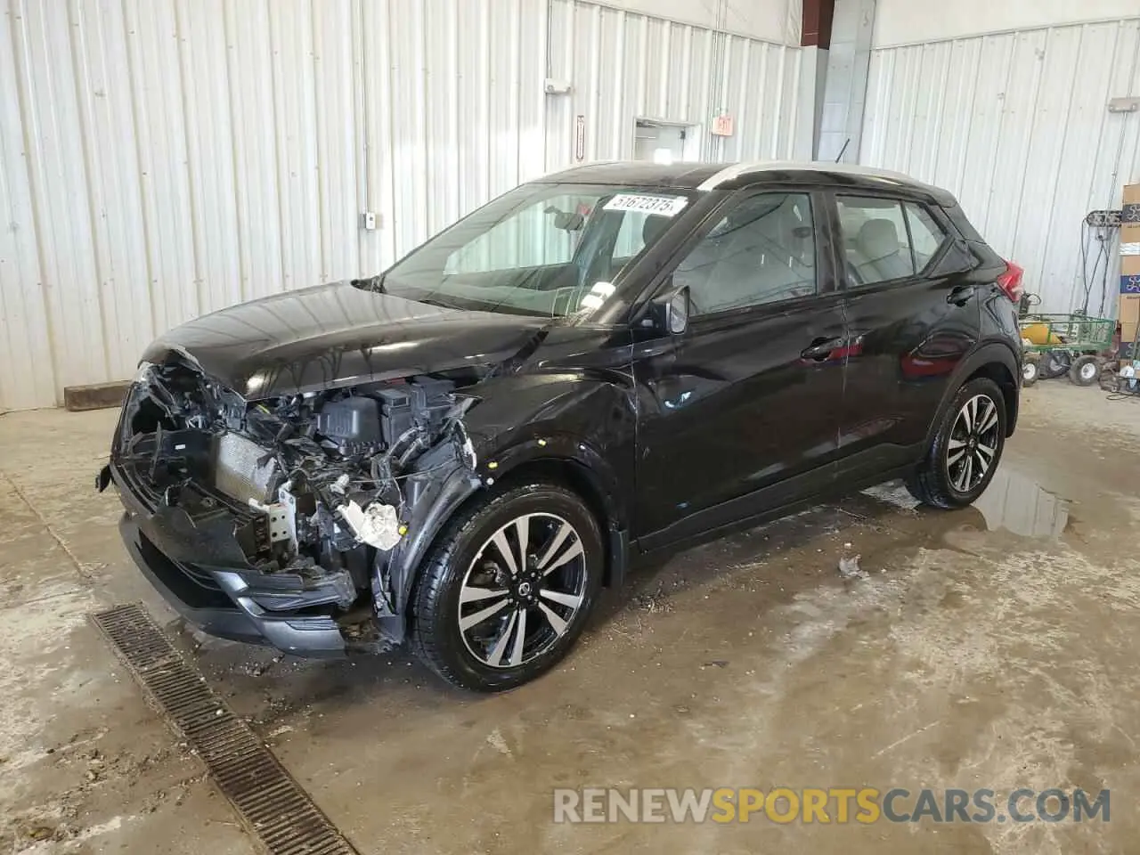 1 Photograph of a damaged car 3N1CP5CU0KL521278 NISSAN KICKS 2019