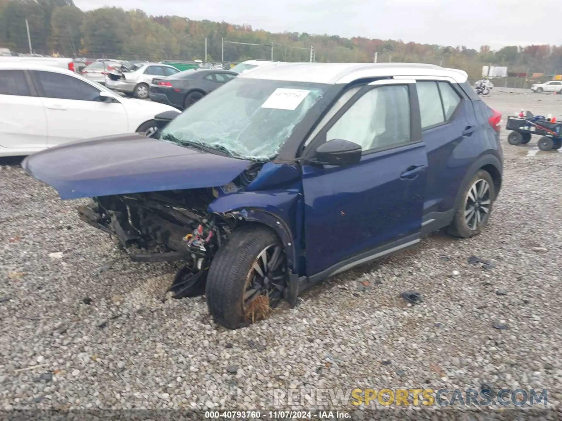 2 Photograph of a damaged car 3N1CP5CU0KL521328 NISSAN KICKS 2019
