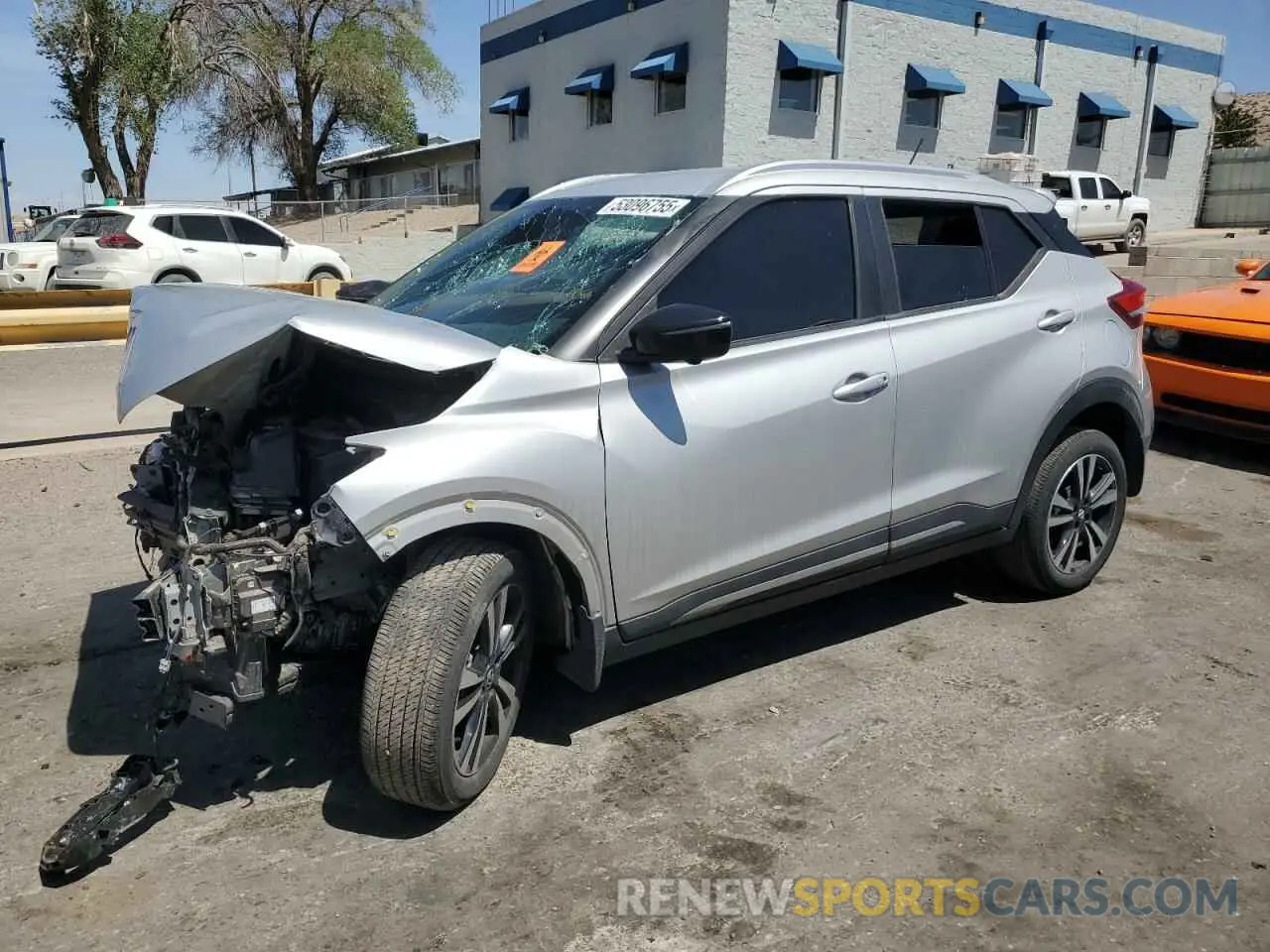 1 Photograph of a damaged car 3N1CP5CU0KL541790 NISSAN KICKS 2019