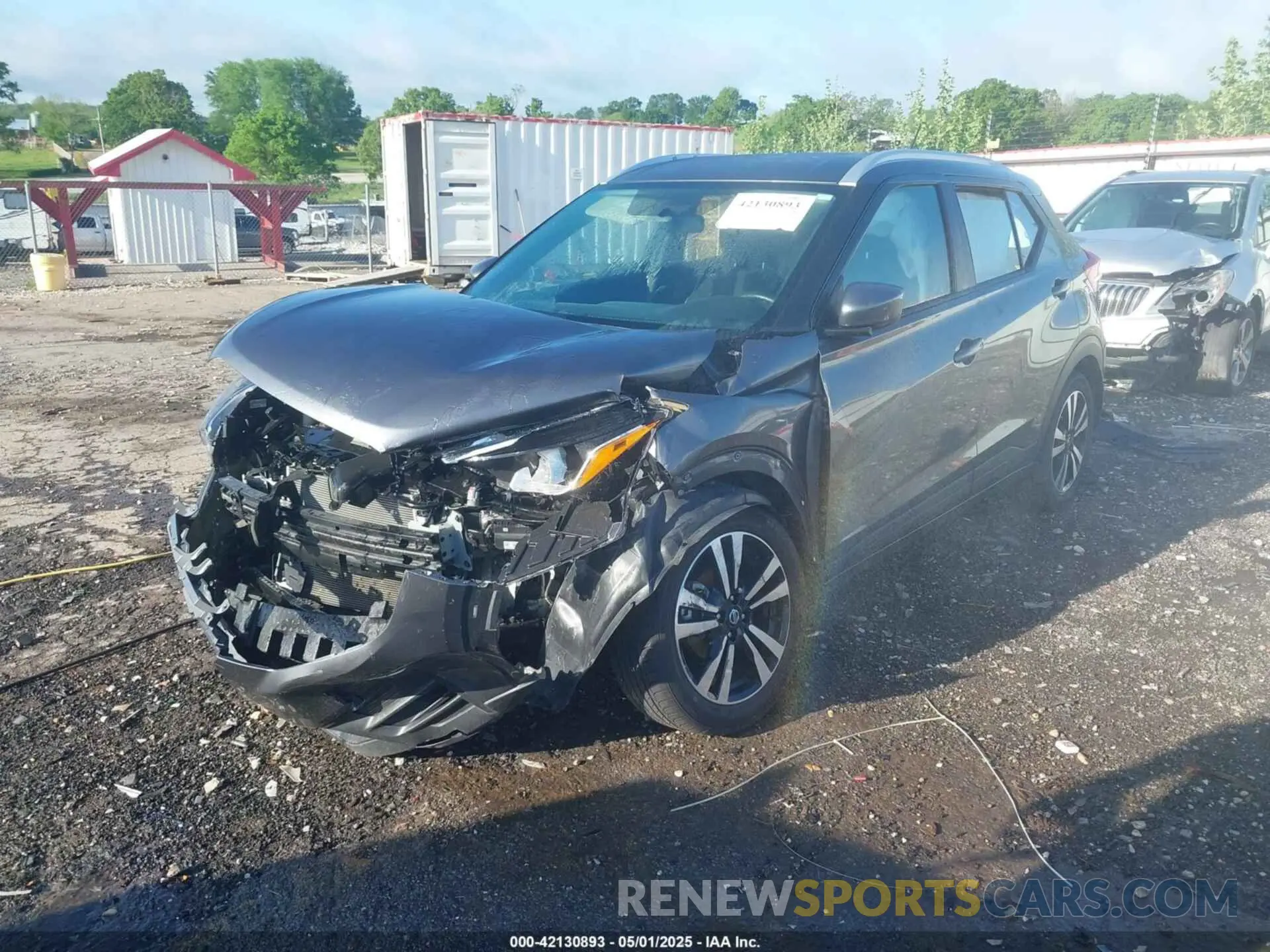 2 Photograph of a damaged car 3N1CP5CU0KL550487 NISSAN KICKS 2019