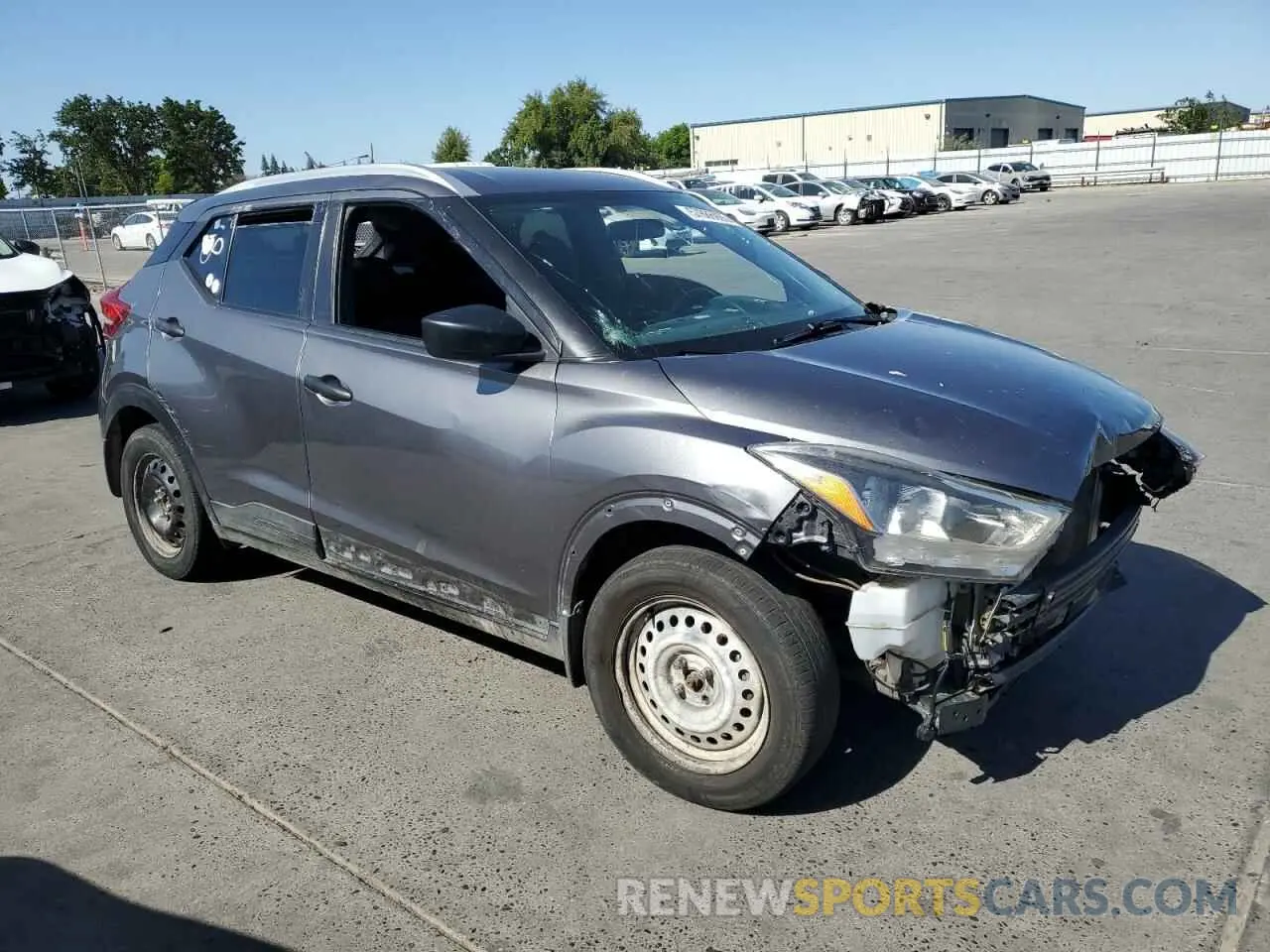 4 Photograph of a damaged car 3N1CP5CU1KL503811 NISSAN KICKS 2019