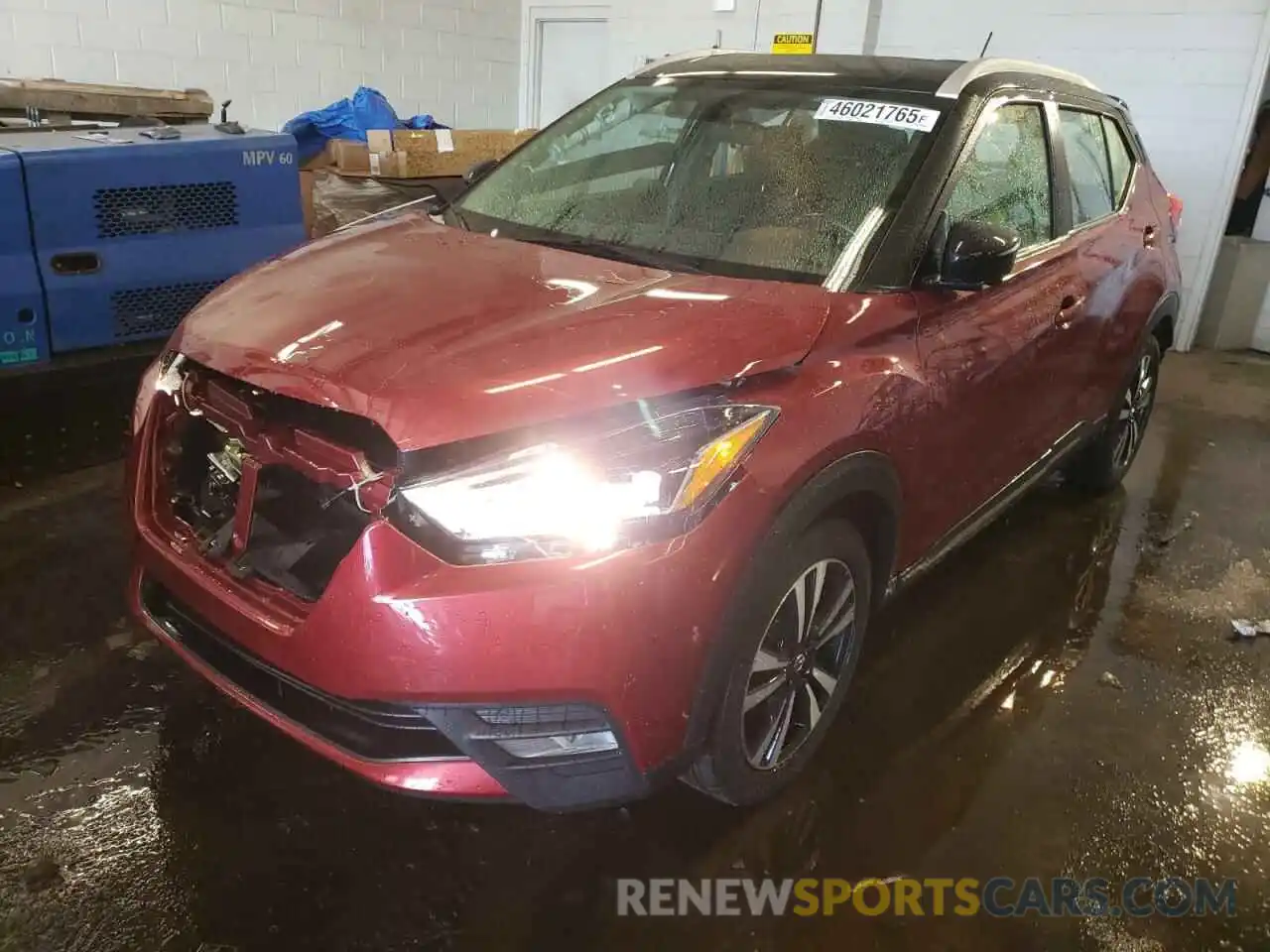 1 Photograph of a damaged car 3N1CP5CU1KL508524 NISSAN KICKS 2019