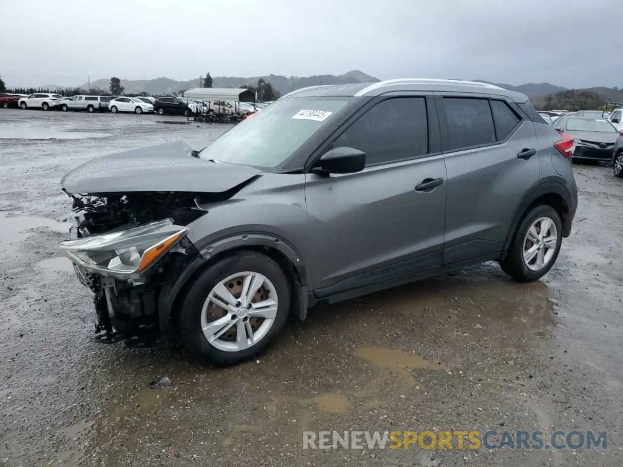 1 Photograph of a damaged car 3N1CP5CU1KL516428 NISSAN KICKS 2019