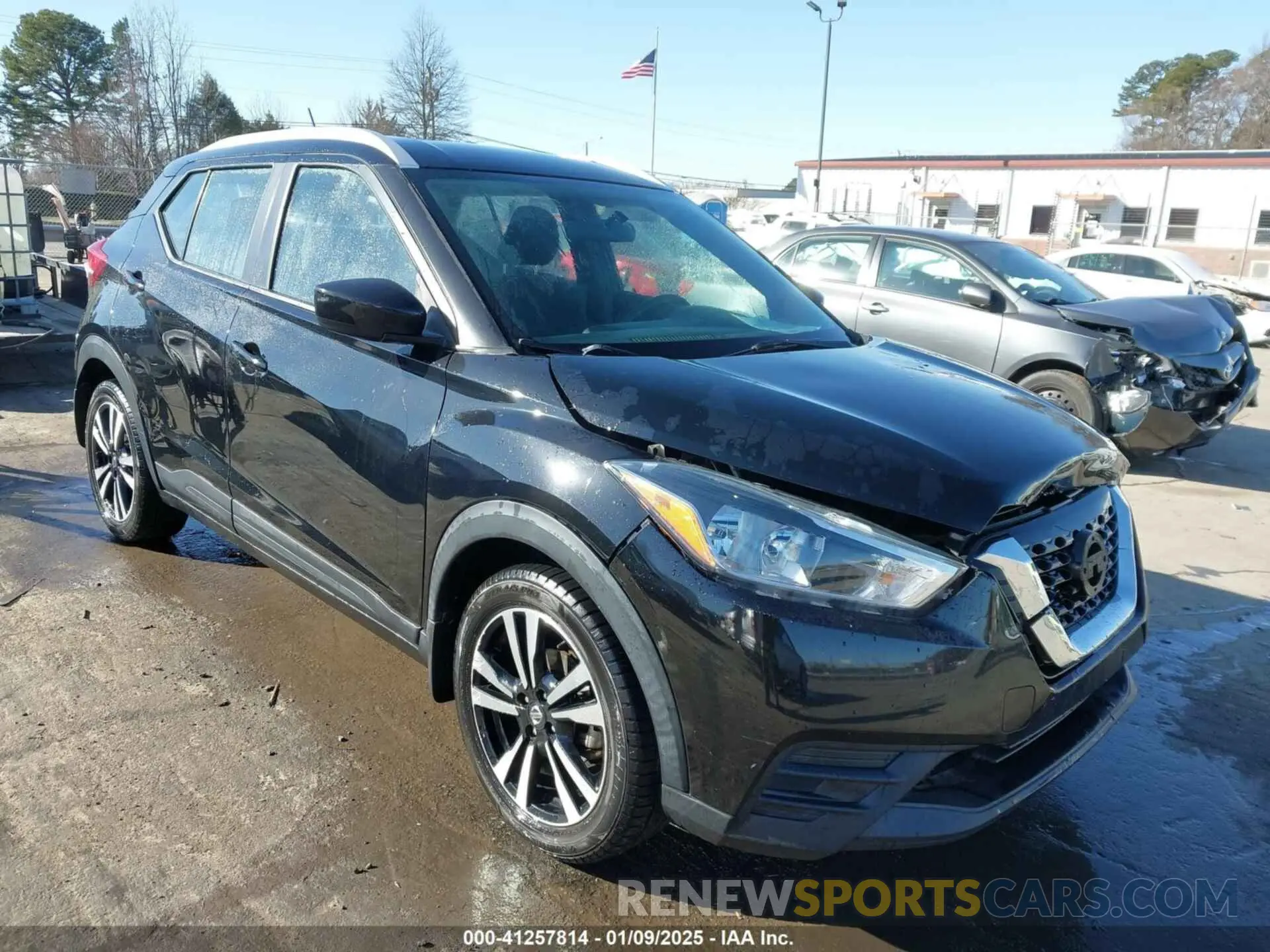 1 Photograph of a damaged car 3N1CP5CU1KL519202 NISSAN KICKS 2019