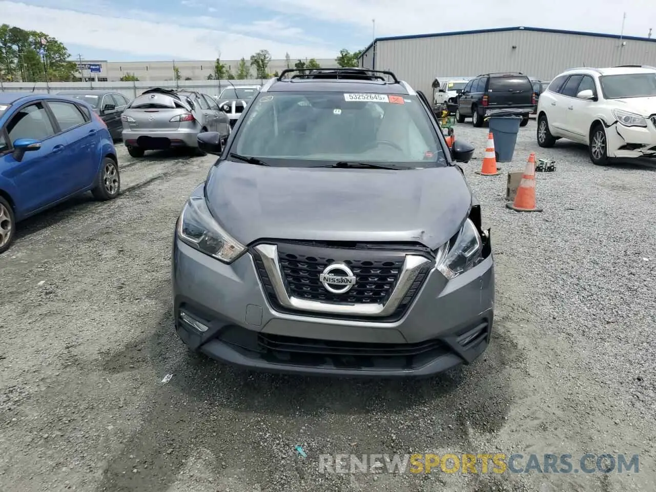 5 Photograph of a damaged car 3N1CP5CU1KL526957 NISSAN KICKS 2019