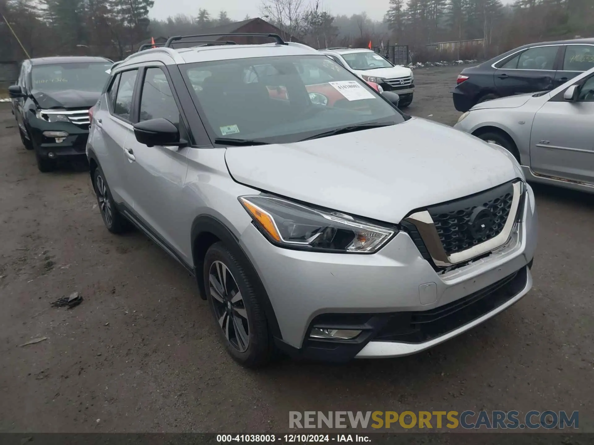 1 Photograph of a damaged car 3N1CP5CU1KL527087 NISSAN KICKS 2019