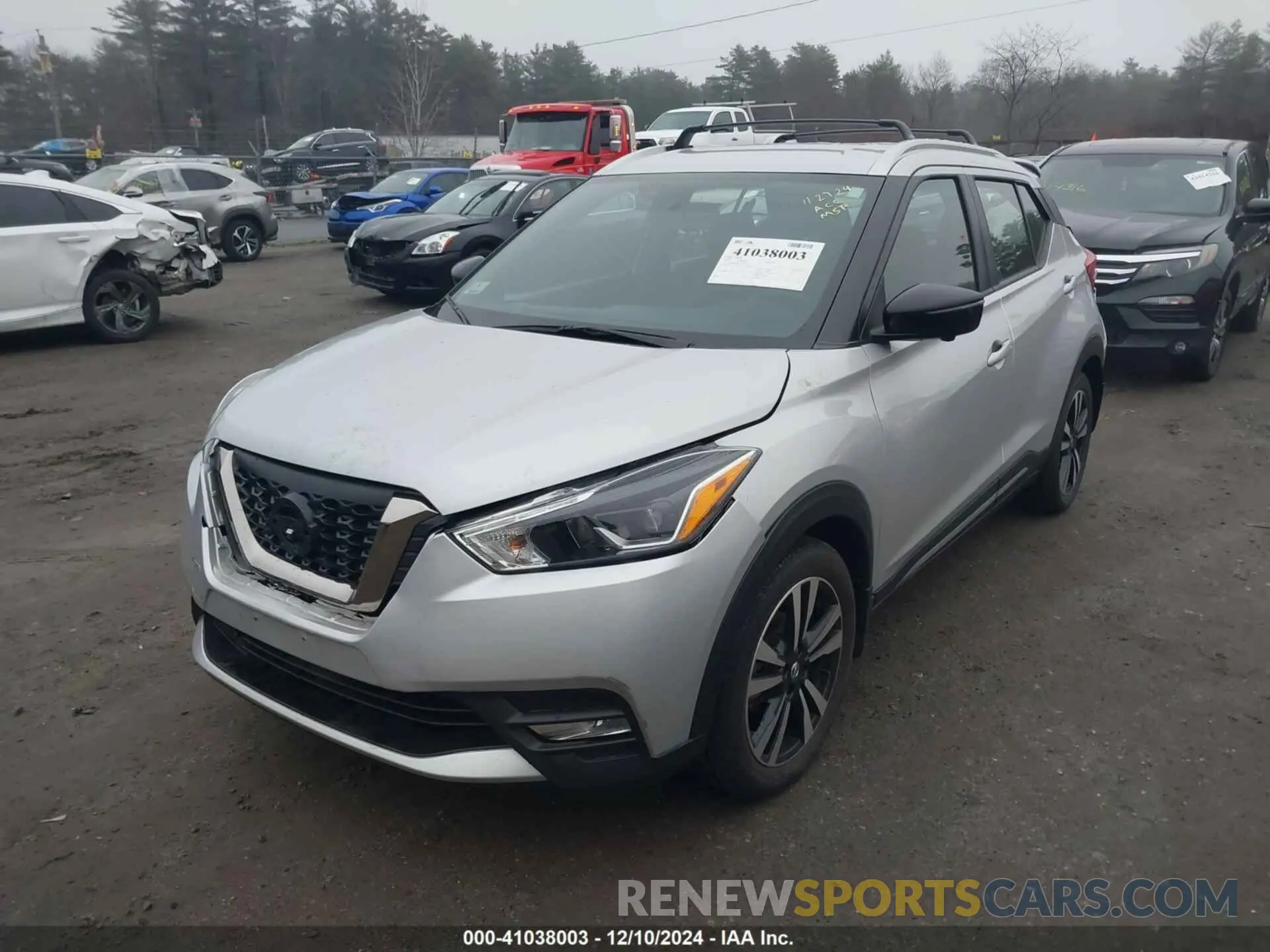 2 Photograph of a damaged car 3N1CP5CU1KL527087 NISSAN KICKS 2019