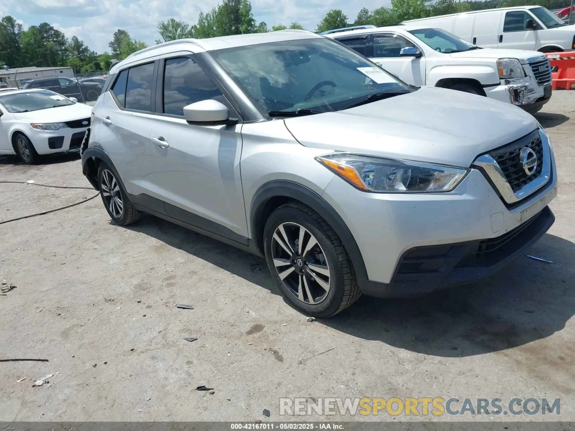 1 Photograph of a damaged car 3N1CP5CU1KL529244 NISSAN KICKS 2019