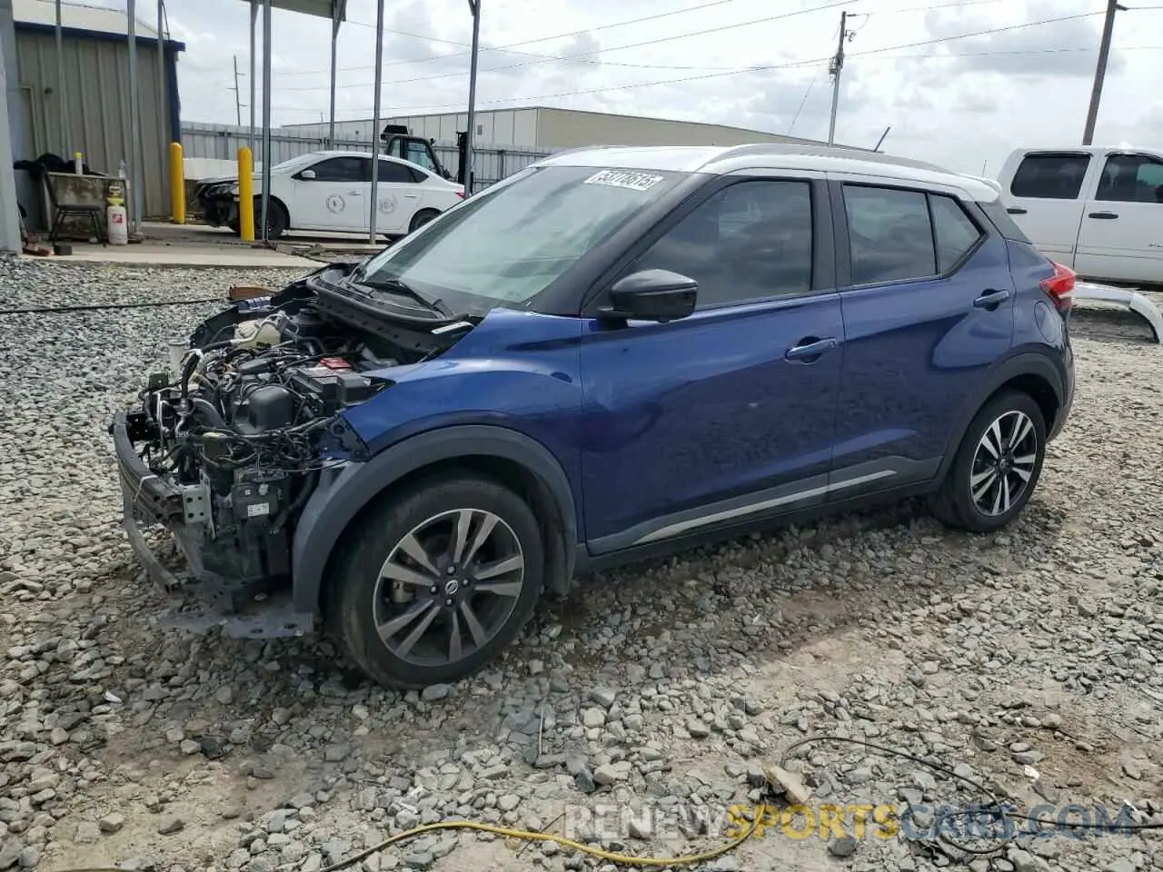 1 Photograph of a damaged car 3N1CP5CU1KL532127 NISSAN KICKS 2019