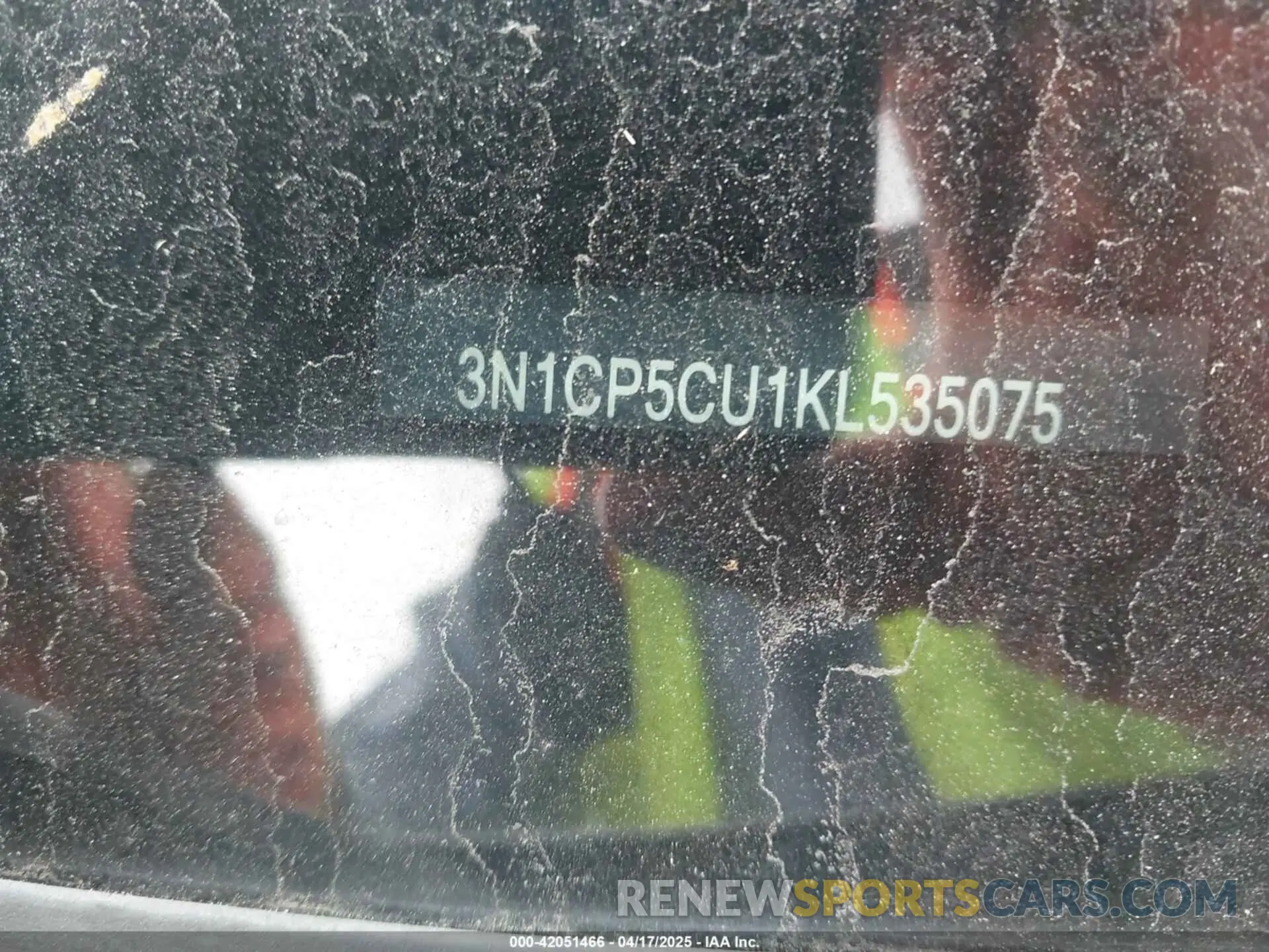 9 Photograph of a damaged car 3N1CP5CU1KL535075 NISSAN KICKS 2019