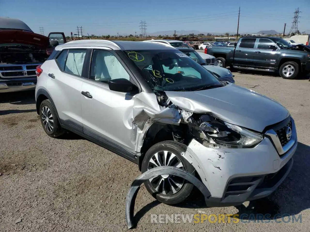 4 Photograph of a damaged car 3N1CP5CU1KL539921 NISSAN KICKS 2019