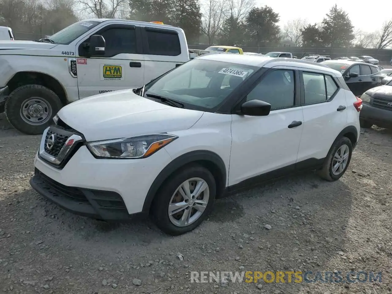 1 Photograph of a damaged car 3N1CP5CU1KL554919 NISSAN KICKS 2019