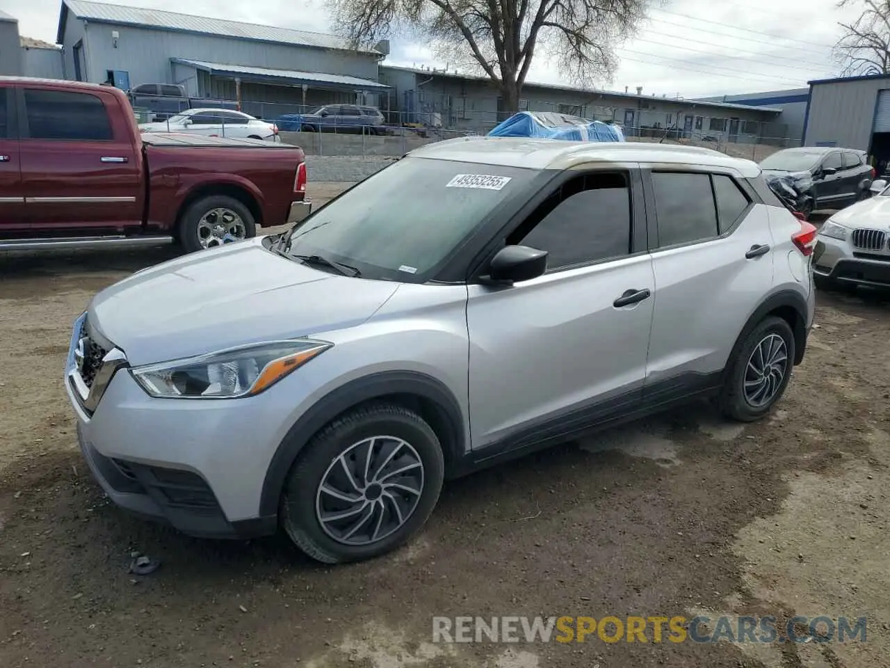 1 Photograph of a damaged car 3N1CP5CU1KL558033 NISSAN KICKS 2019