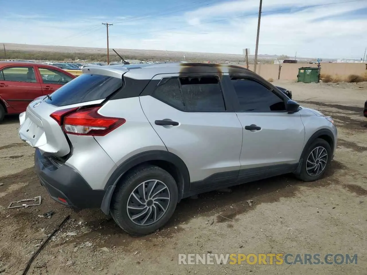 3 Photograph of a damaged car 3N1CP5CU1KL558033 NISSAN KICKS 2019