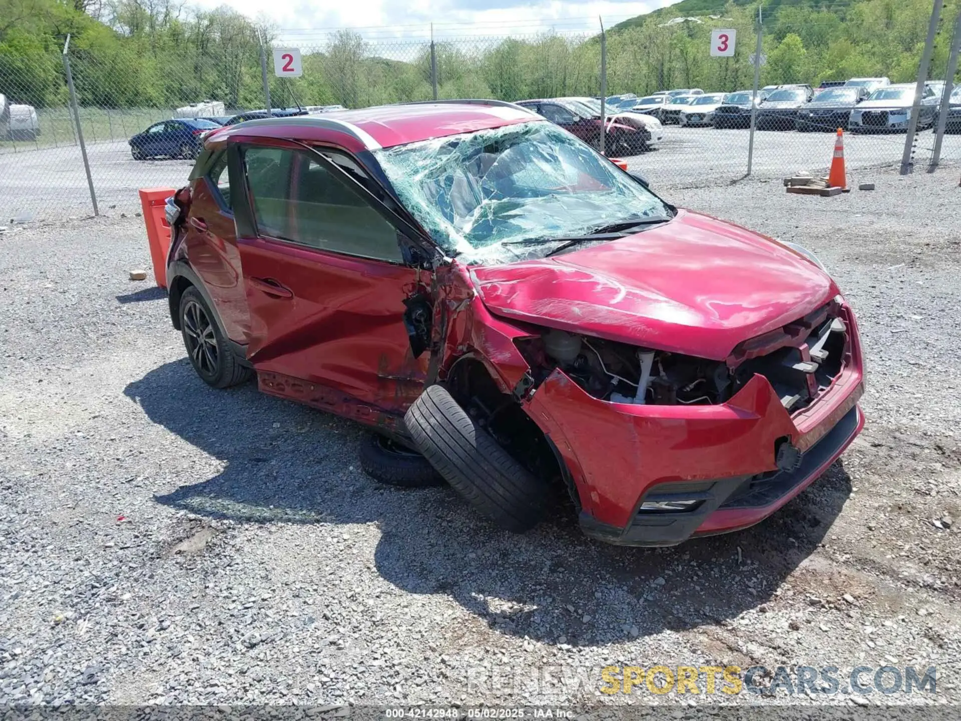 1 Photograph of a damaged car 3N1CP5CU2KL493953 NISSAN KICKS 2019