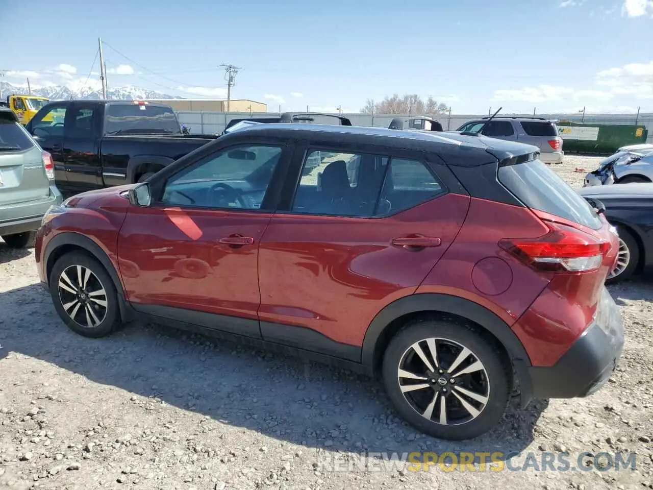 2 Photograph of a damaged car 3N1CP5CU2KL502702 NISSAN KICKS 2019