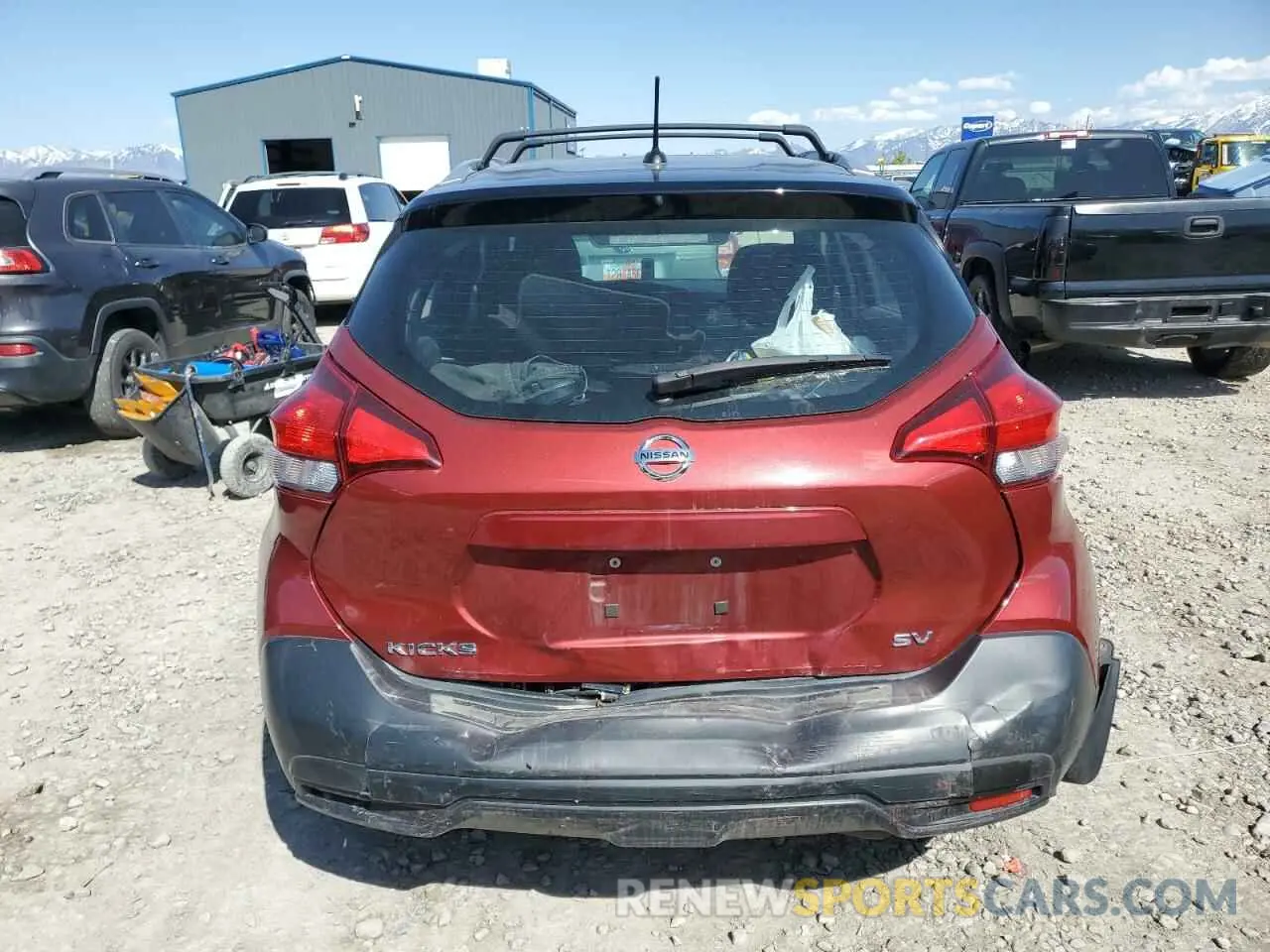 6 Photograph of a damaged car 3N1CP5CU2KL502702 NISSAN KICKS 2019