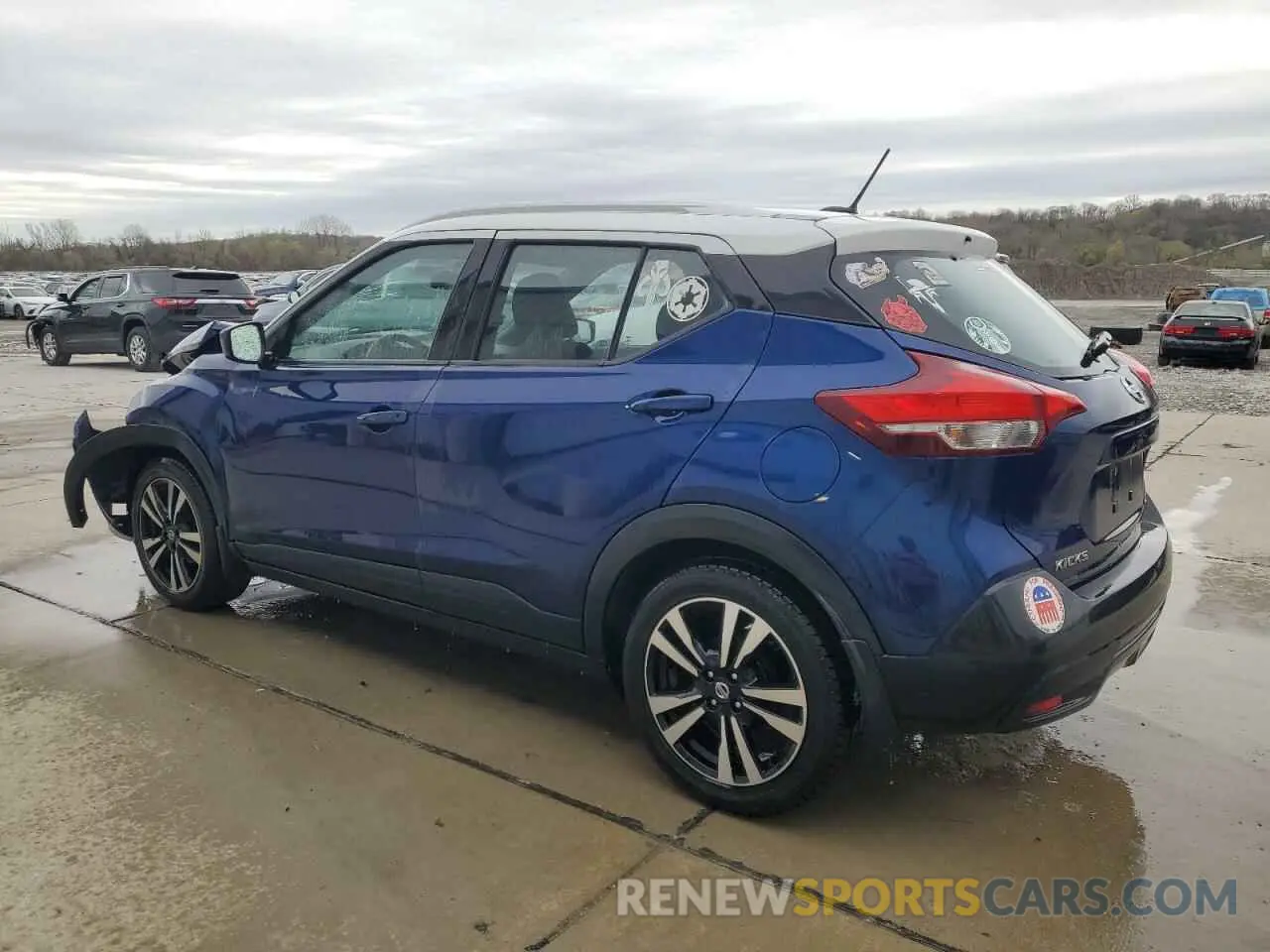 2 Photograph of a damaged car 3N1CP5CU2KL516244 NISSAN KICKS 2019
