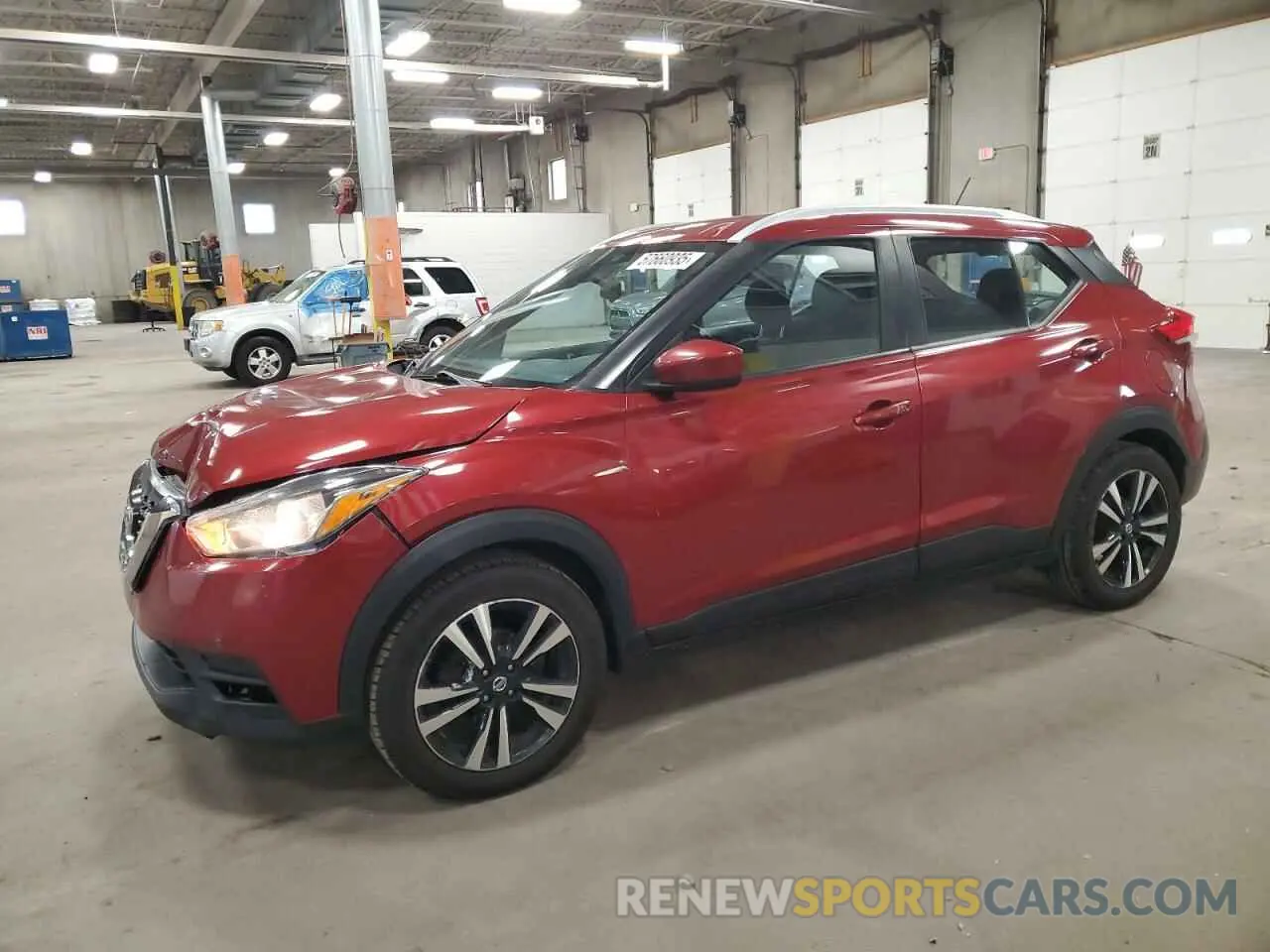 1 Photograph of a damaged car 3N1CP5CU2KL519712 NISSAN KICKS 2019