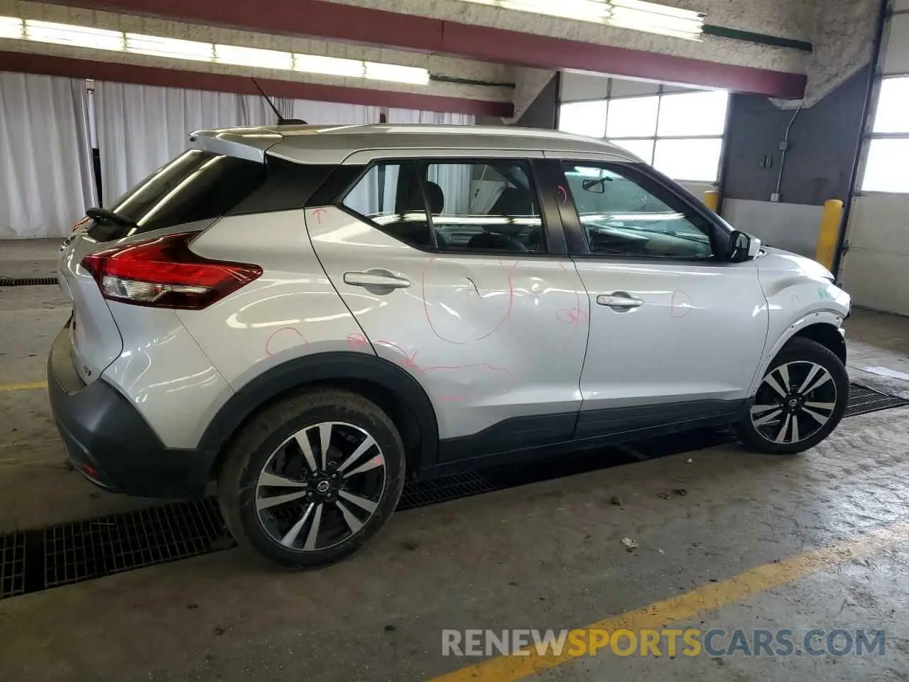 3 Photograph of a damaged car 3N1CP5CU2KL546618 NISSAN KICKS 2019
