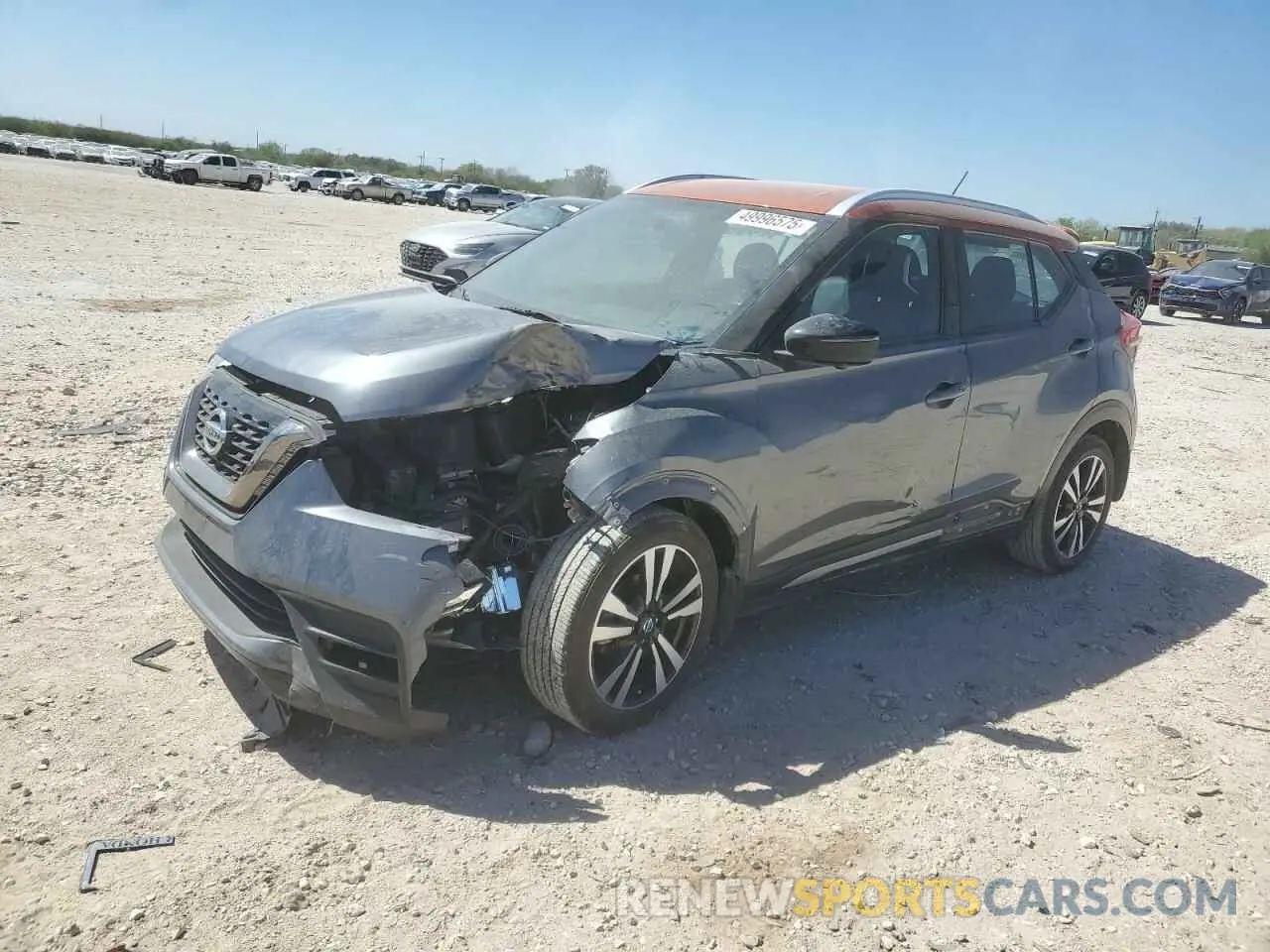1 Photograph of a damaged car 3N1CP5CU2KL567453 NISSAN KICKS 2019