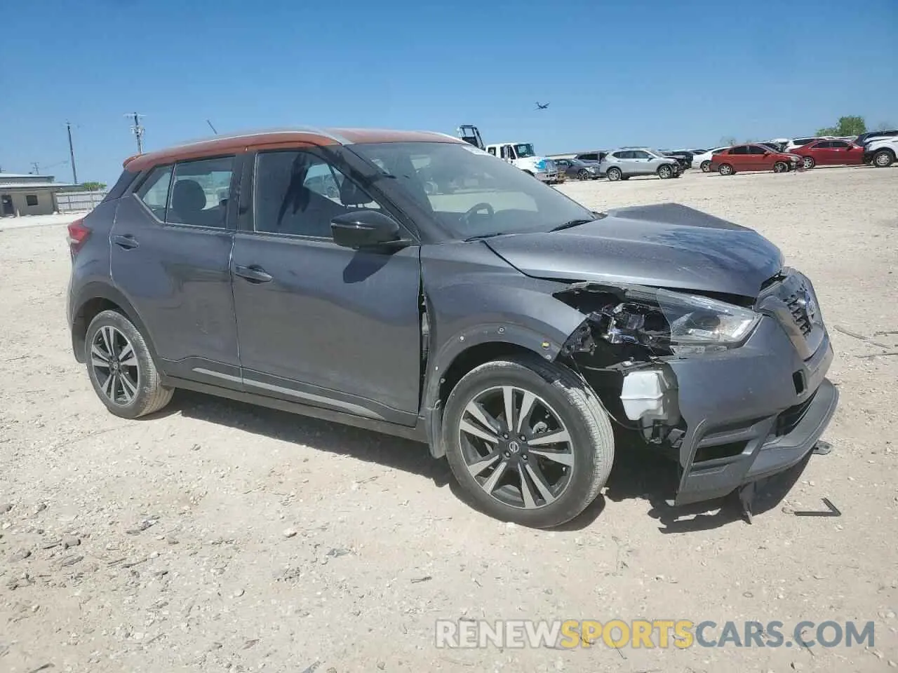 4 Photograph of a damaged car 3N1CP5CU2KL567453 NISSAN KICKS 2019
