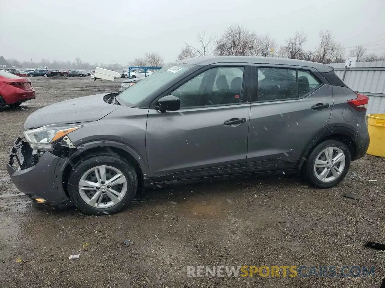 1 Photograph of a damaged car 3N1CP5CU3KL483237 NISSAN KICKS 2019