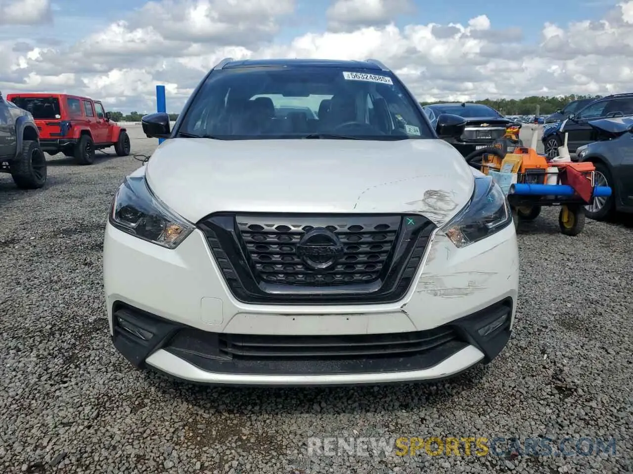 5 Photograph of a damaged car 3N1CP5CU3KL491645 NISSAN KICKS 2019