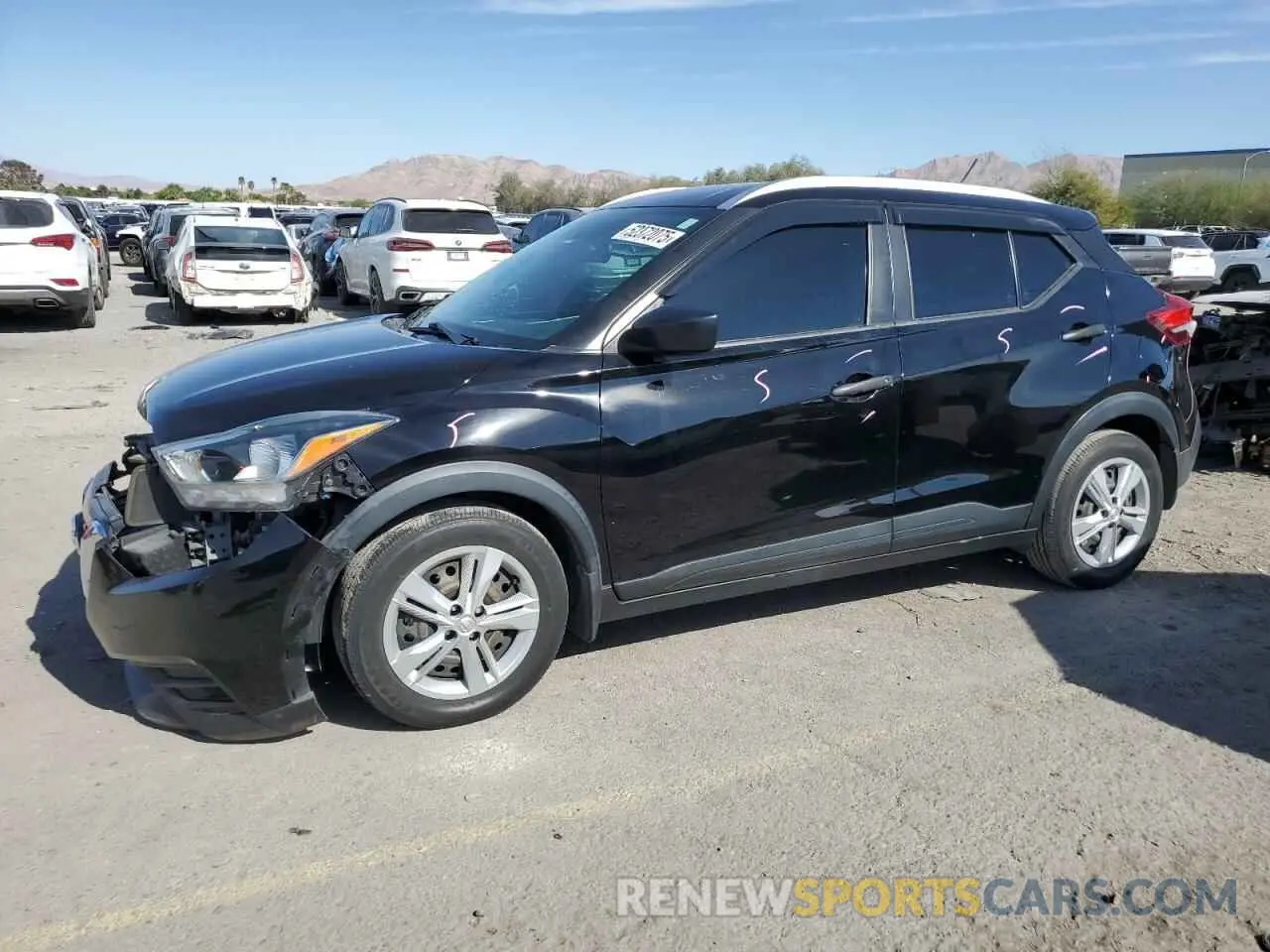 1 Photograph of a damaged car 3N1CP5CU3KL539449 NISSAN KICKS 2019