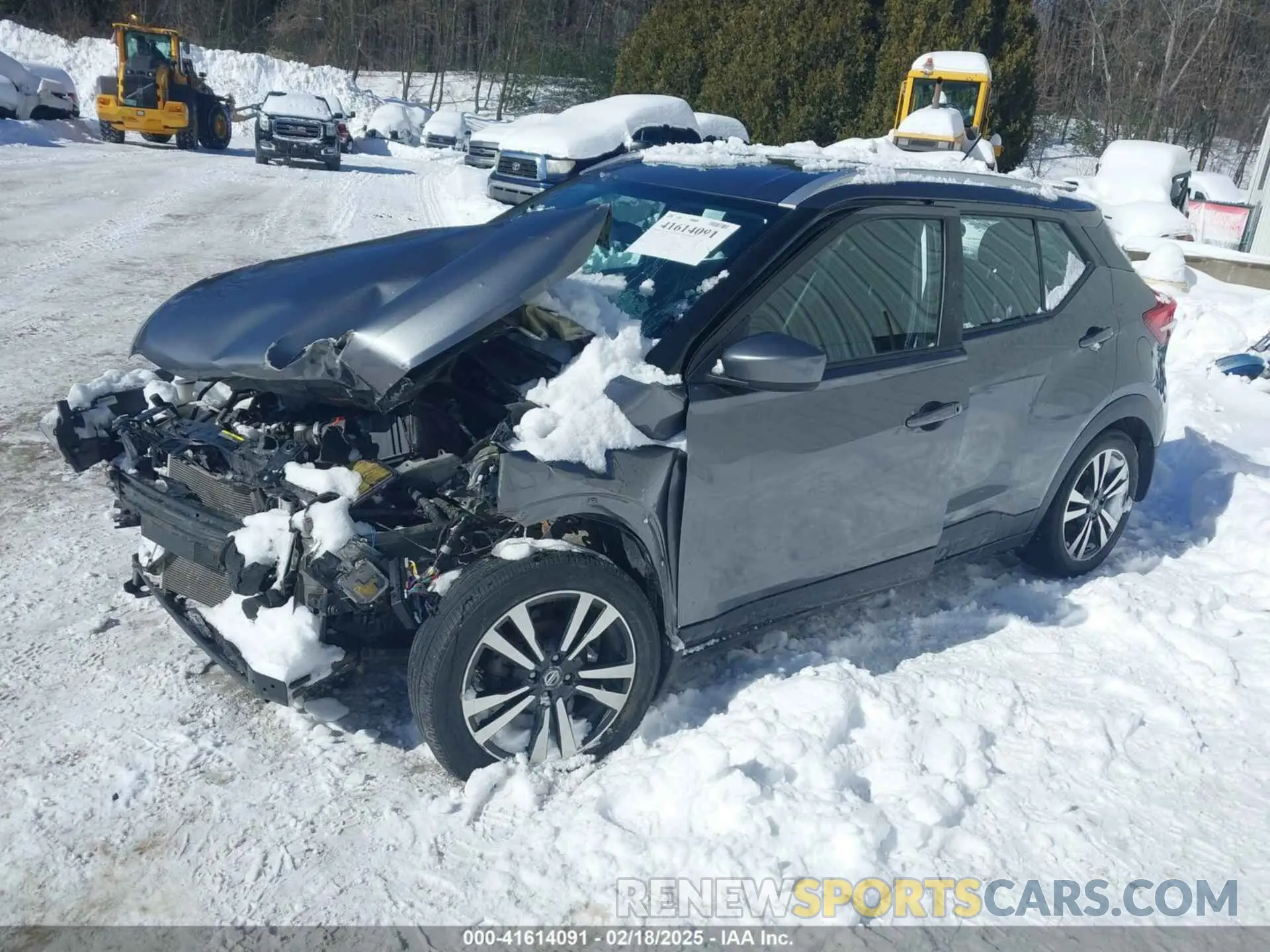 2 Photograph of a damaged car 3N1CP5CU3KL544005 NISSAN KICKS 2019