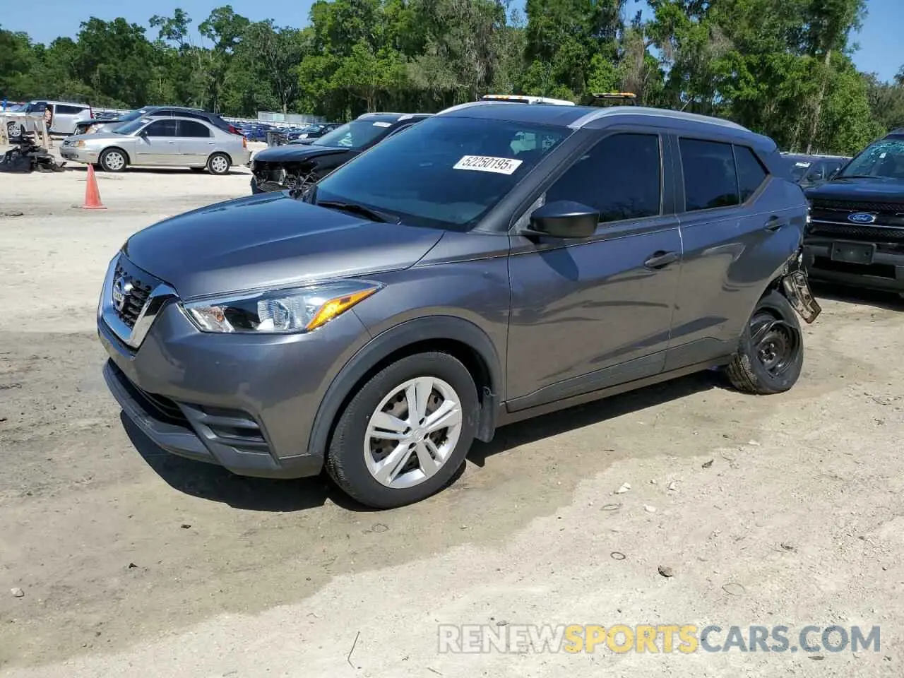 1 Photograph of a damaged car 3N1CP5CU3KL560060 NISSAN KICKS 2019