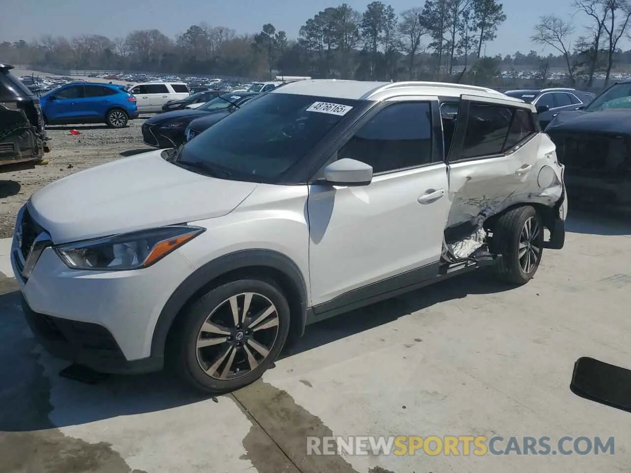 1 Photograph of a damaged car 3N1CP5CU3KL564562 NISSAN KICKS 2019
