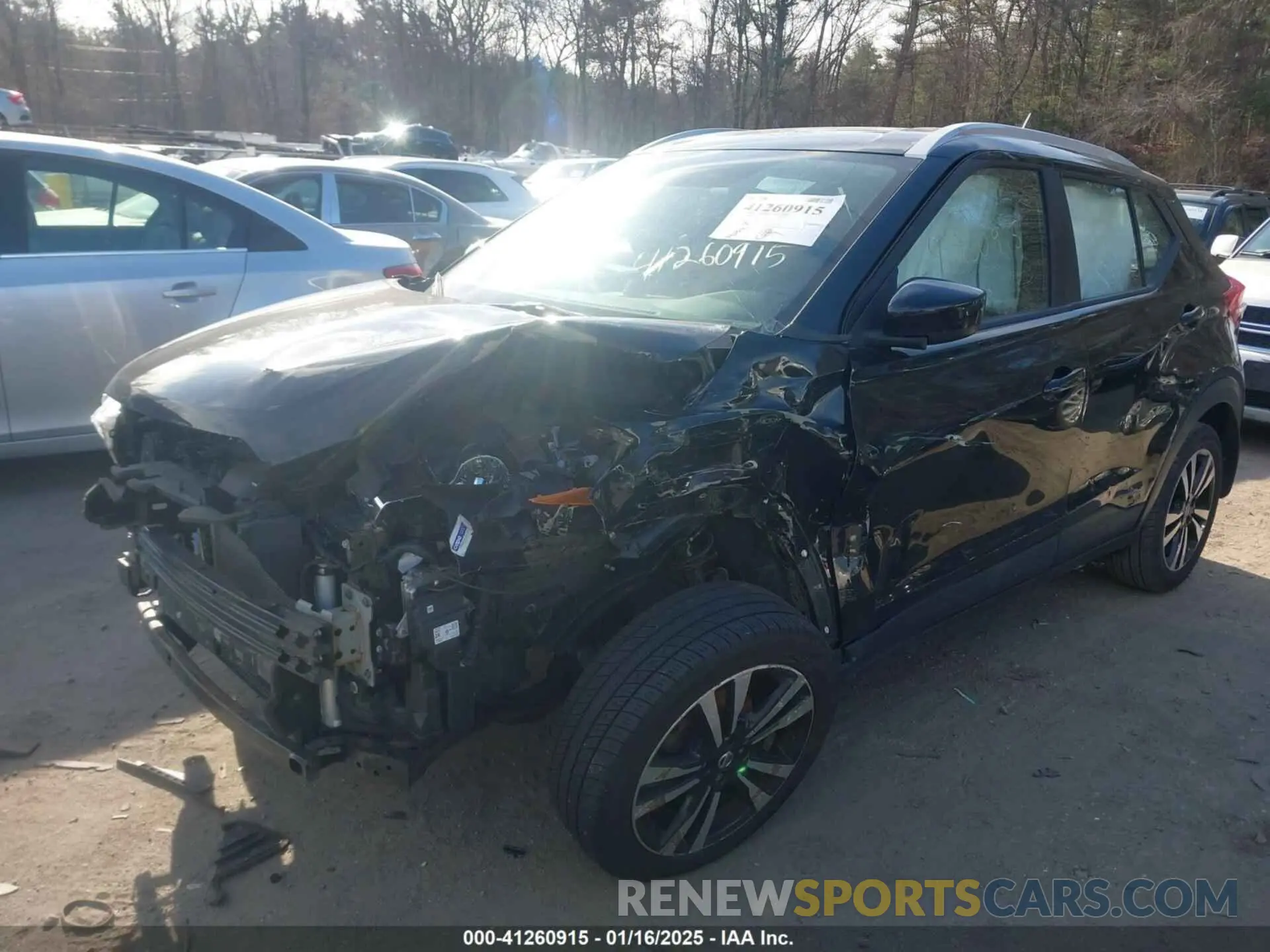2 Photograph of a damaged car 3N1CP5CU4KL491184 NISSAN KICKS 2019